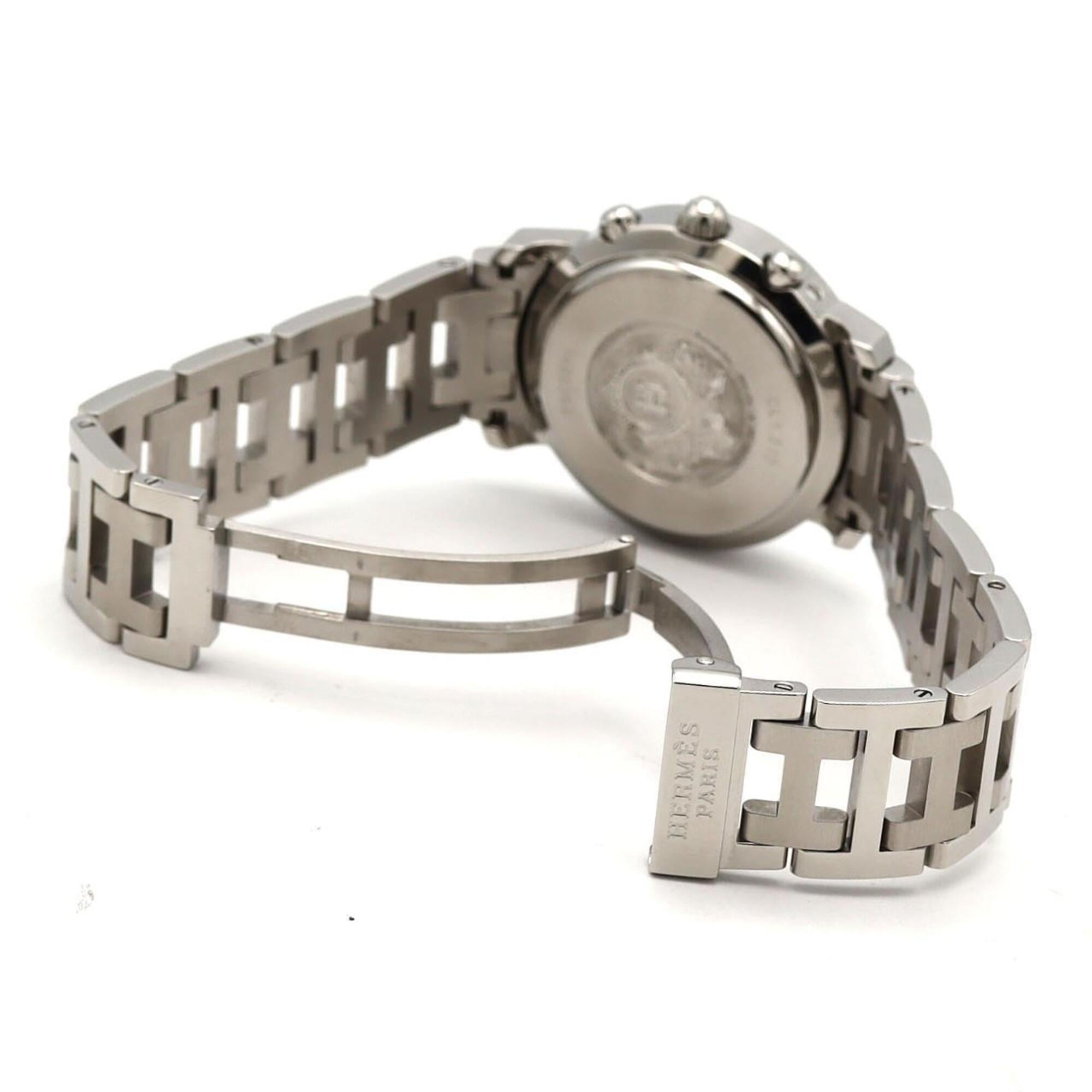 Hermes Clipper CL1.310 White Dial Stainless steel 31mm Watch