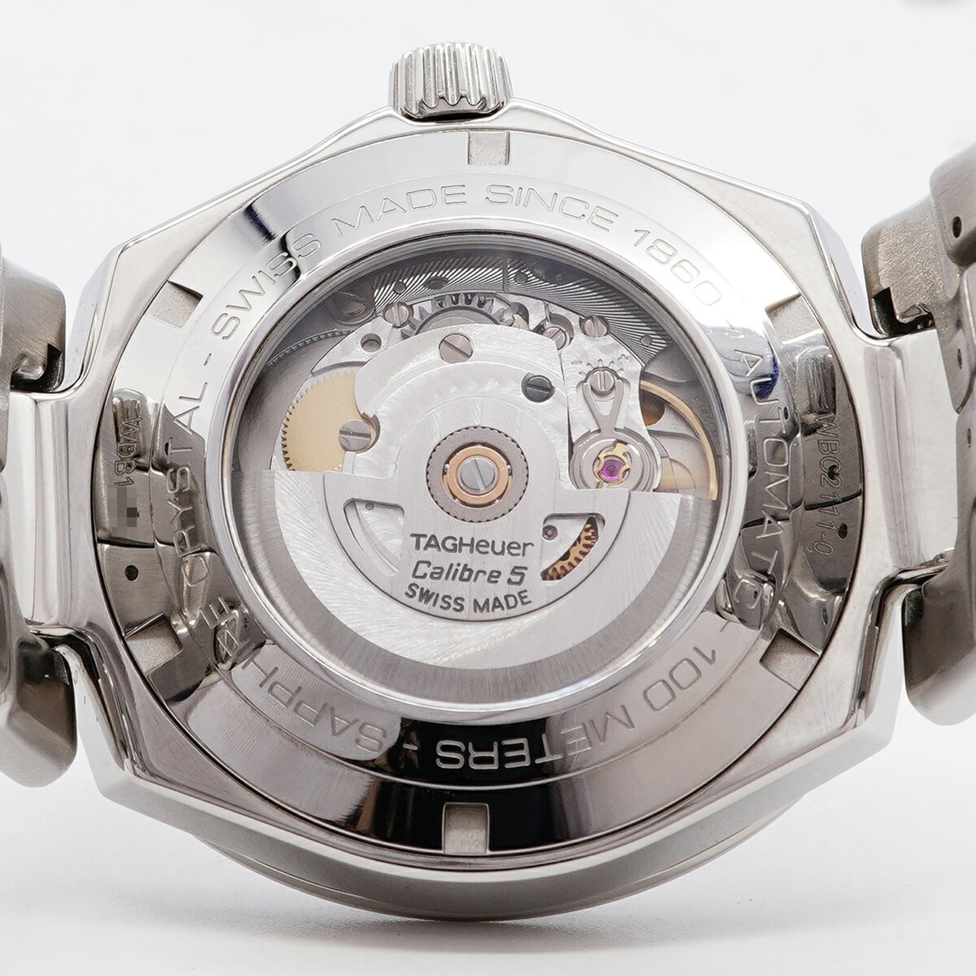TAG Heuer Link Calibre 5 Date WBC2111 Silver Dial 40mm Watch