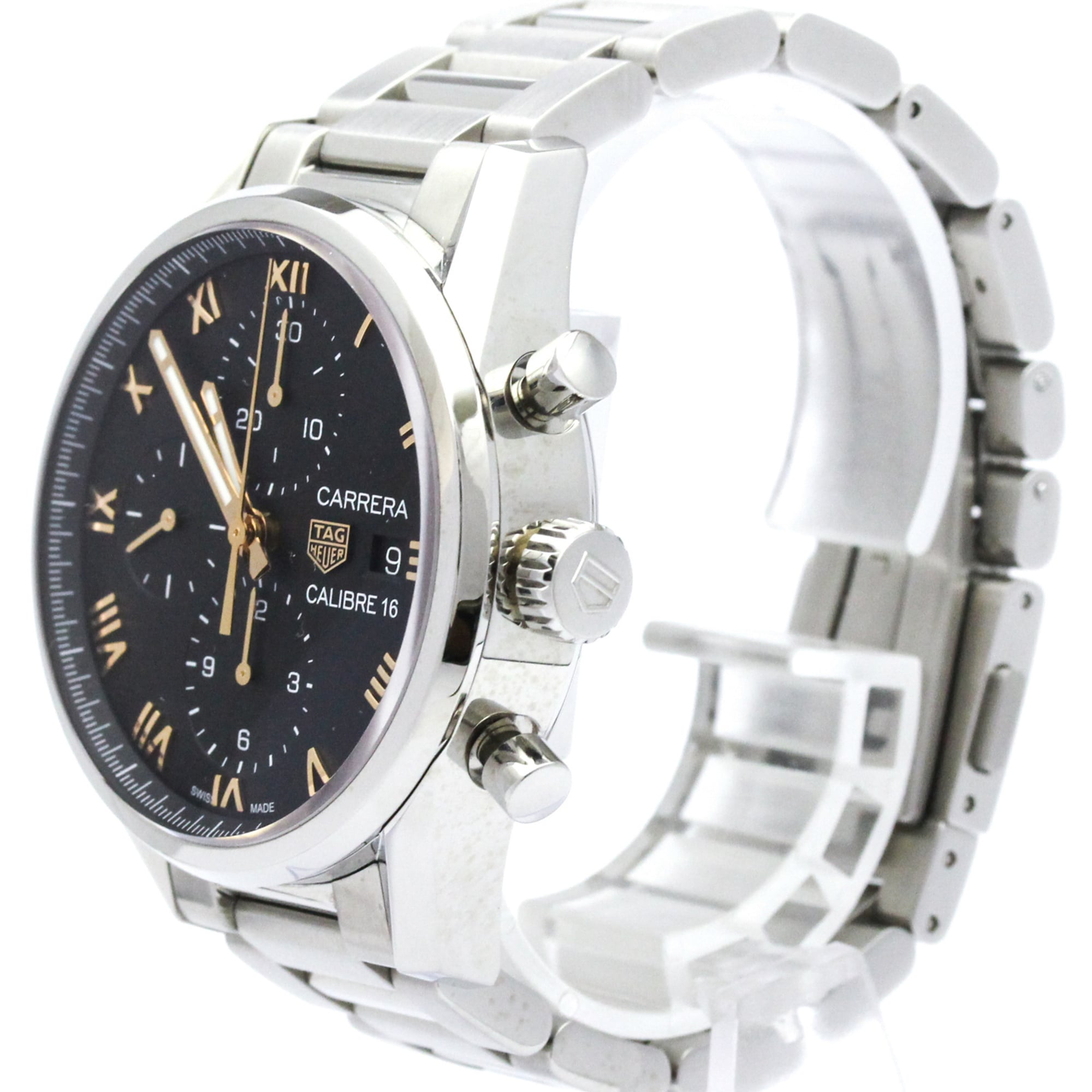 TAG Heuer Carrera CBK2113 Black Dial 41mm Watch