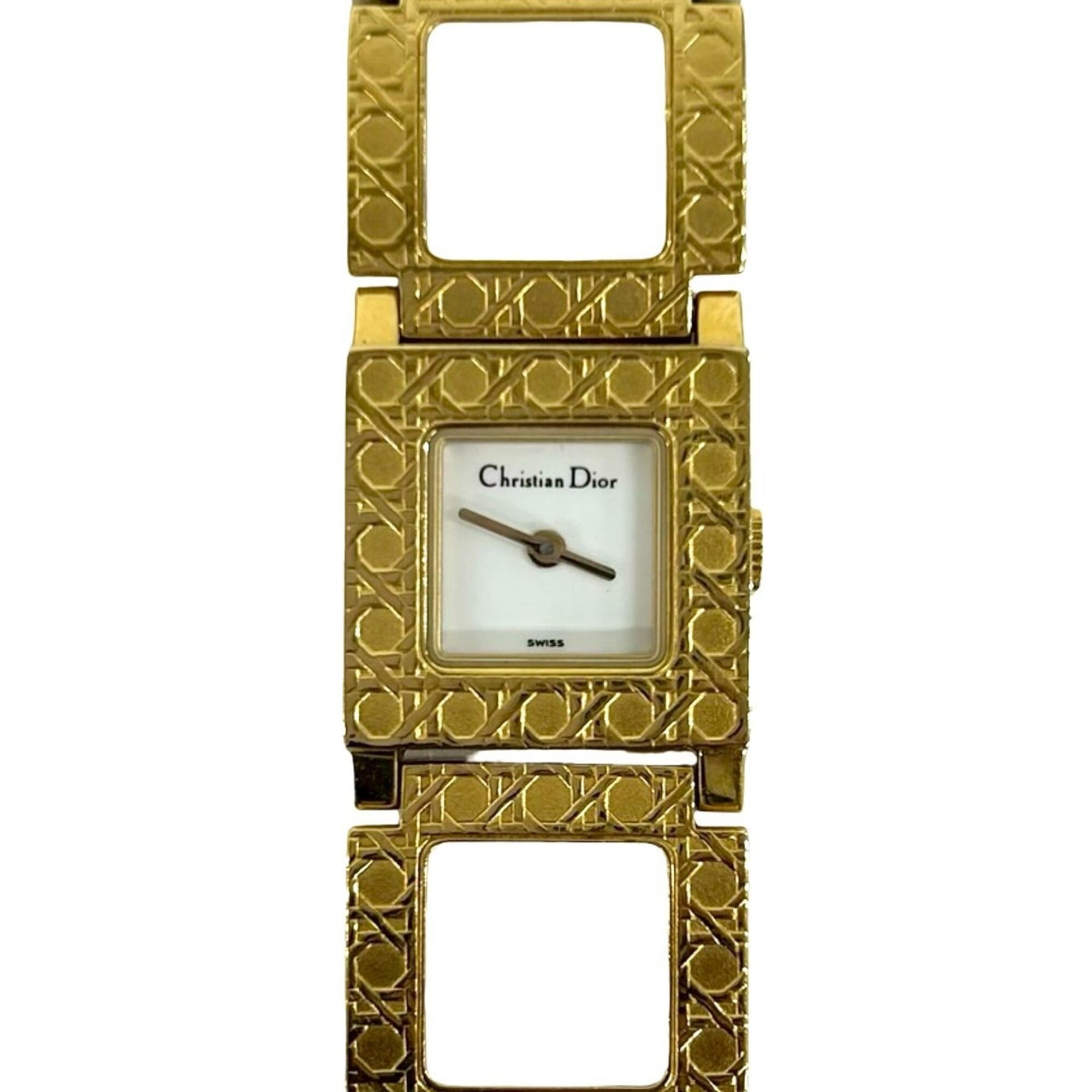 Christian Dior La Parisienne GP Quartz Wristwatch Gold 38450