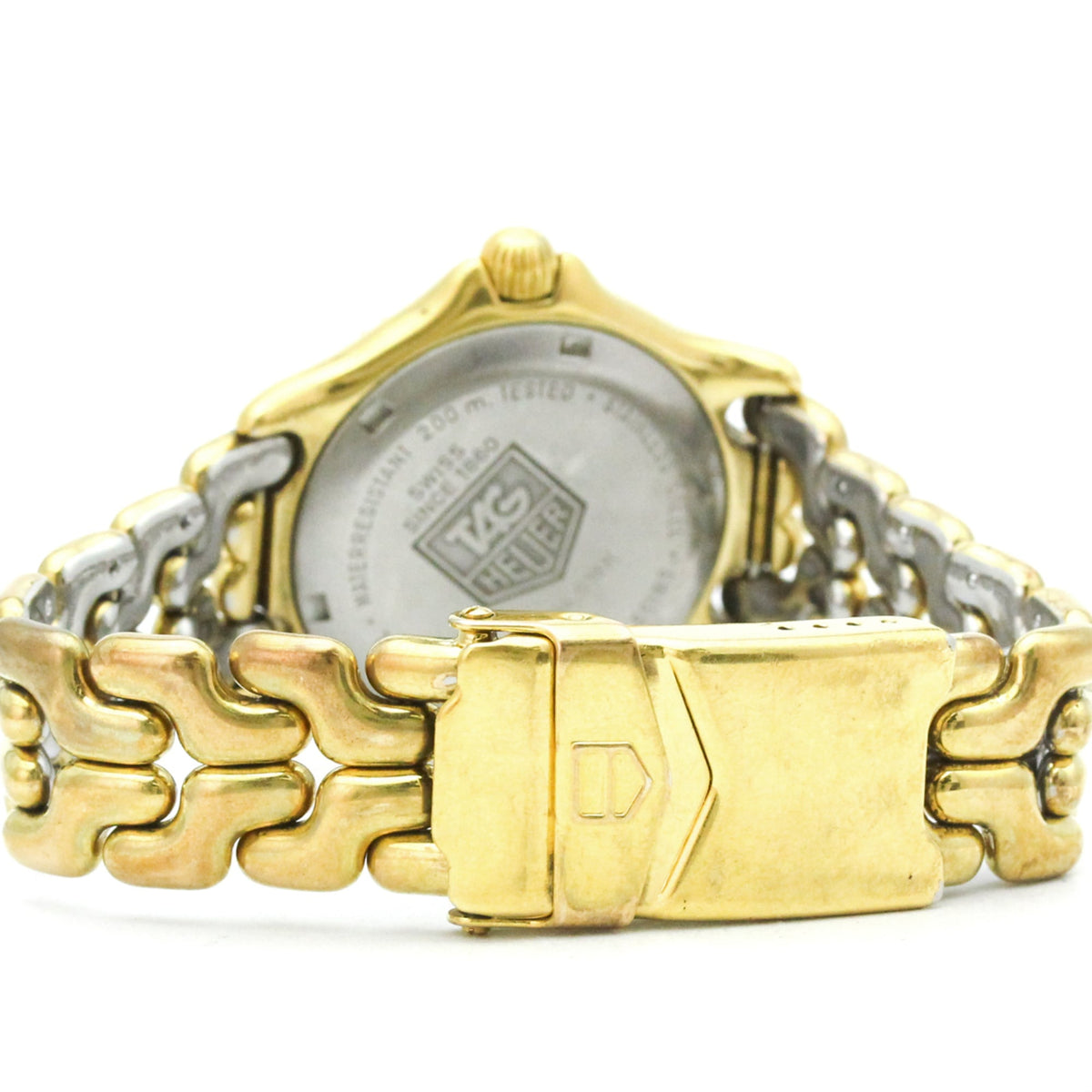 TAG Heuer Sel S94.013 Horloge met ivoorkleurige wijzerplaat, 34 mm