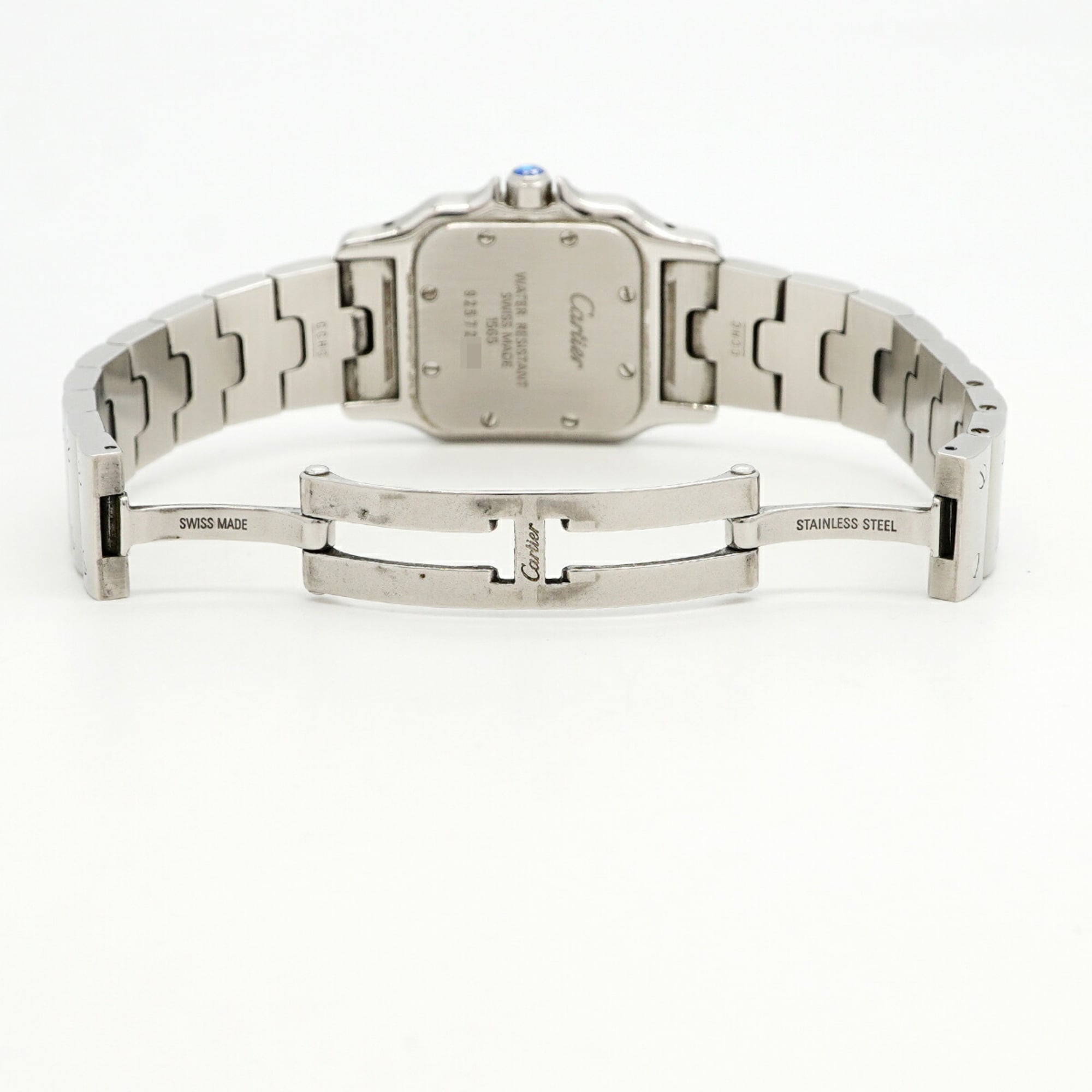 Cartier Santos Galbee SM W20056D6 Ivory Dial Women's Watch