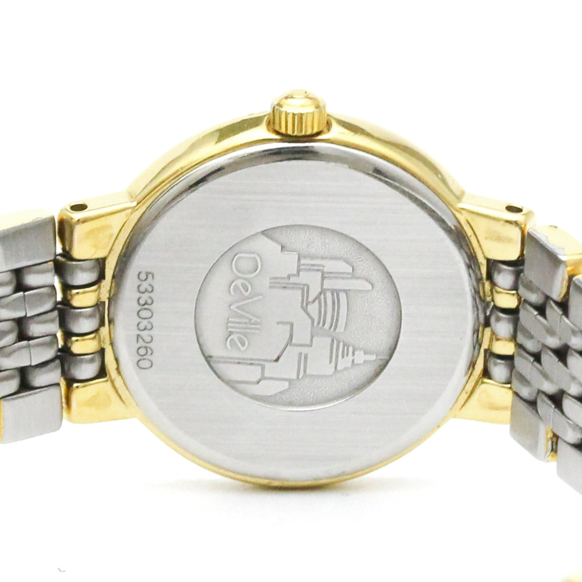 Omega De Ville 7950897 Gold Dial 22mm Watch
