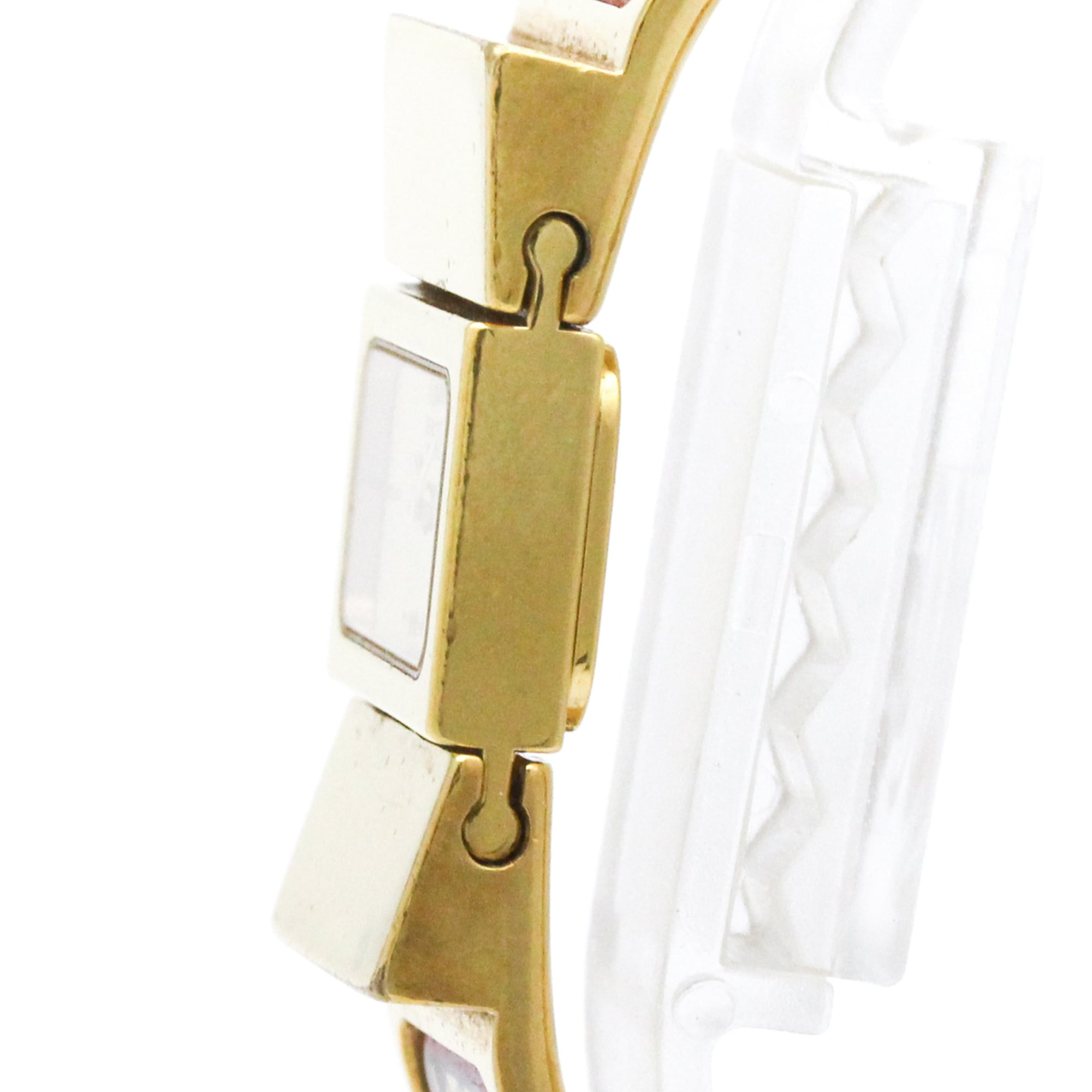 HERMES Loque Gold Plated Quartz Ladies Watch LO1.201