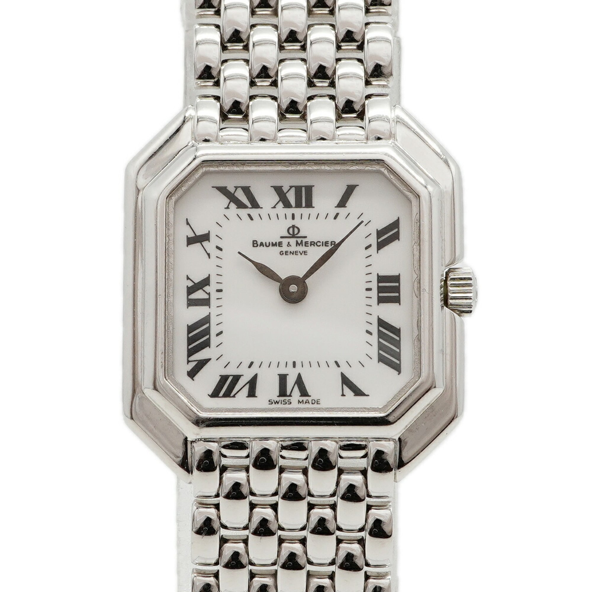 Baume & Mercier 750 WG 18259 White Dial Wo