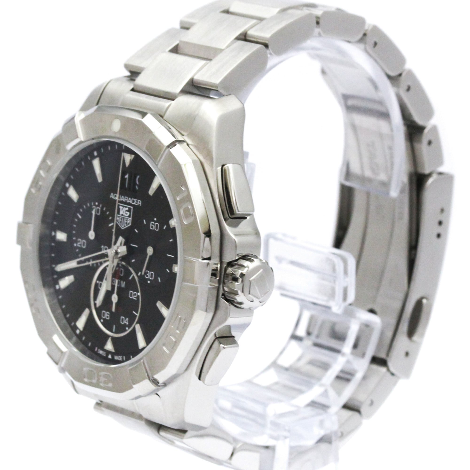 TAG Heuer Aquaracer CAY1110 Black Dial 43mm Watch