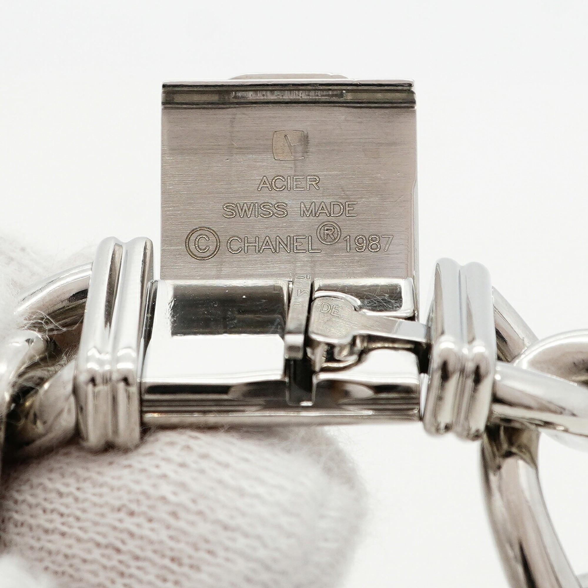 Chanel PremiÃ¨re L Chain H0452 Black Dial Wo