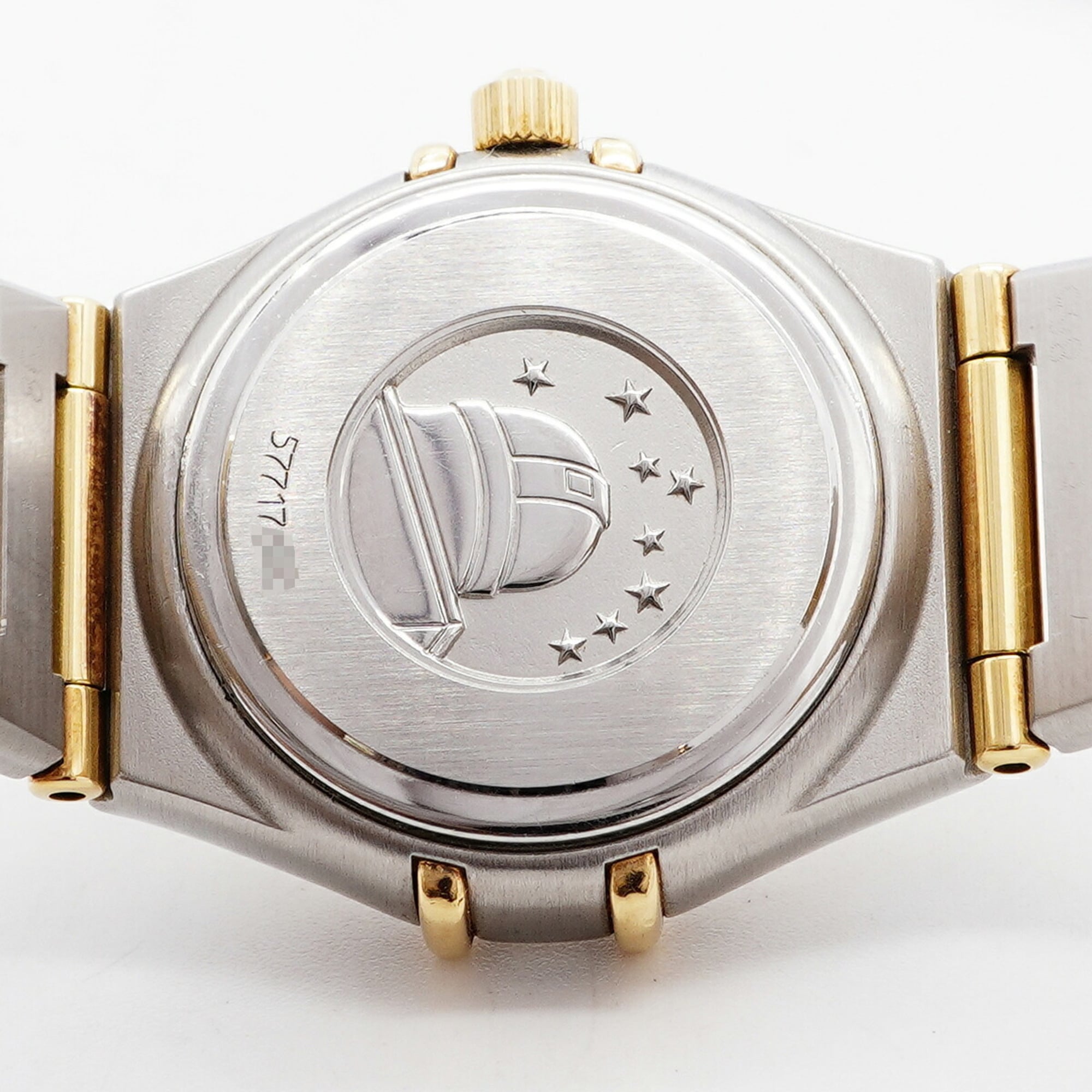 Omega Constellation 12P Diamond 1262.75 White Dial 22mm Watch