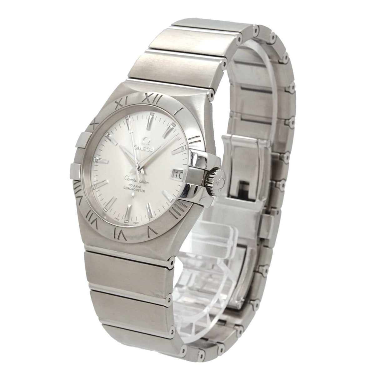 Montre Omega Constellation 123 10 35 20 02 001, cadran argenté, 35 mm
