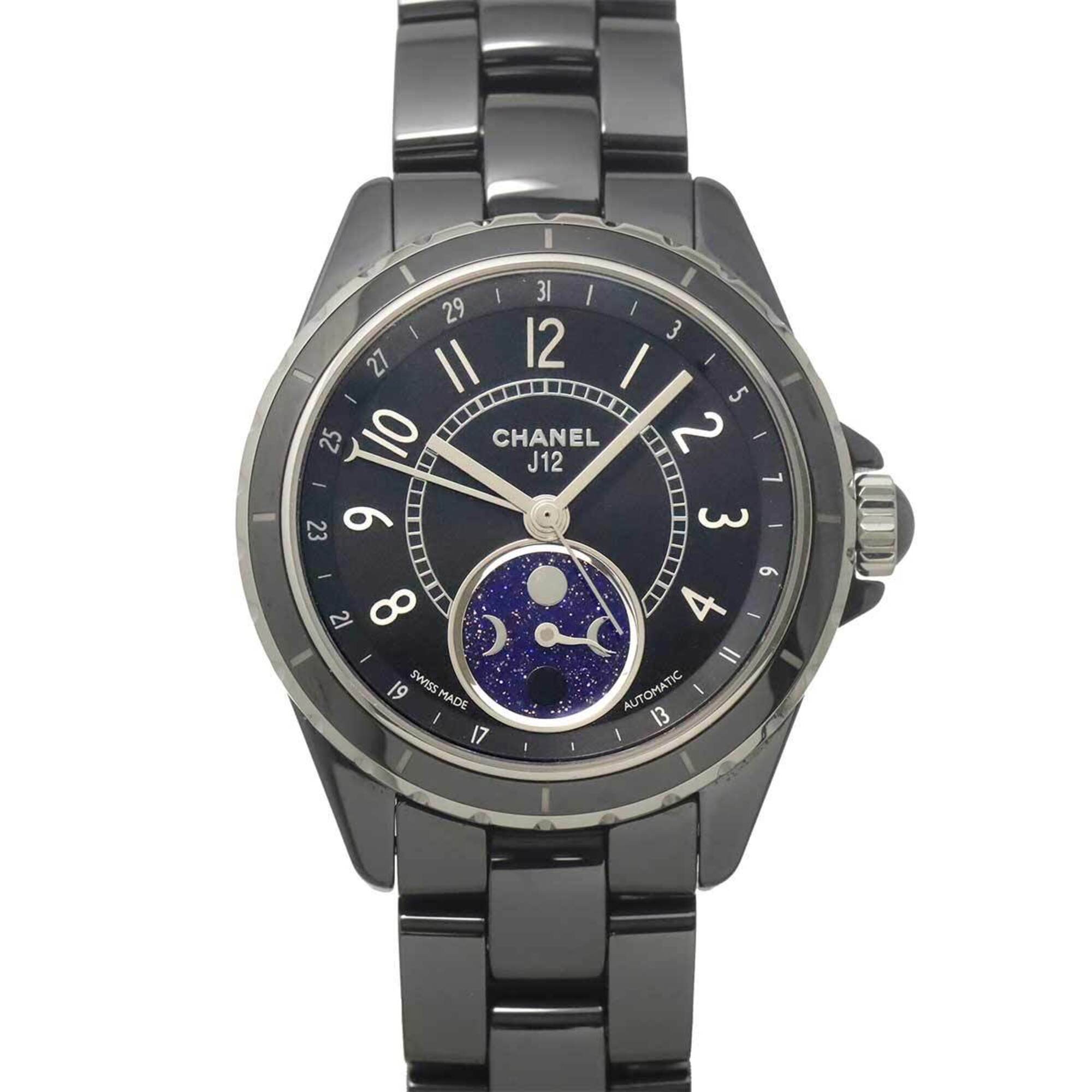 Chanel J12 H3406 Black Dial 39mm Watch