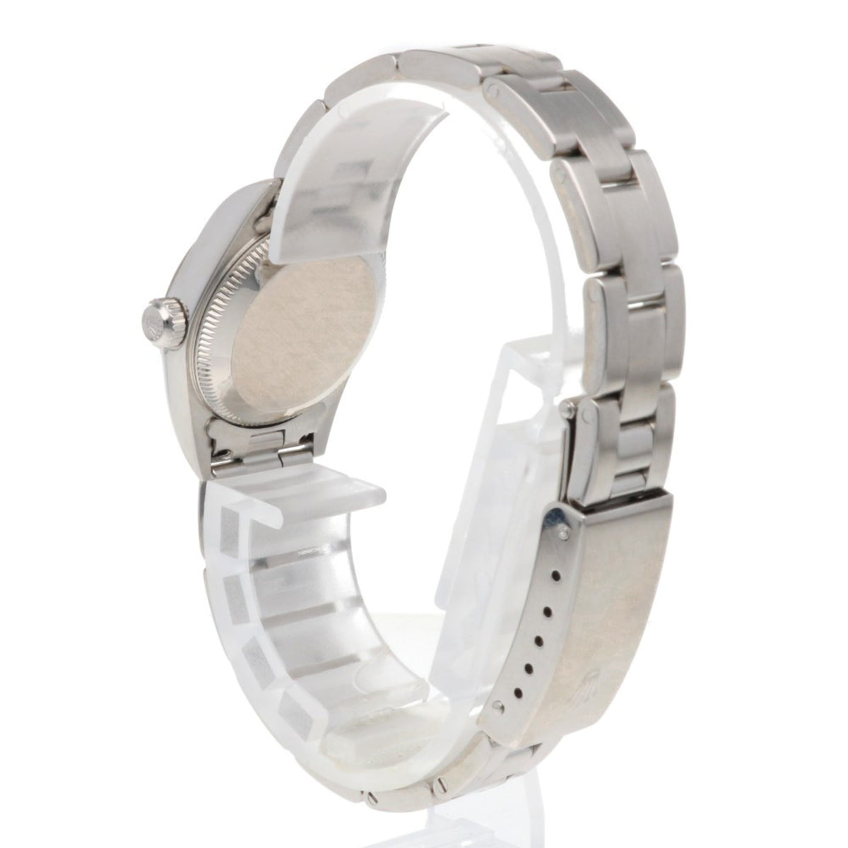 Rolex Oyster Perpetual 76080 Rosa Zifferblatt 25 mm Uhr