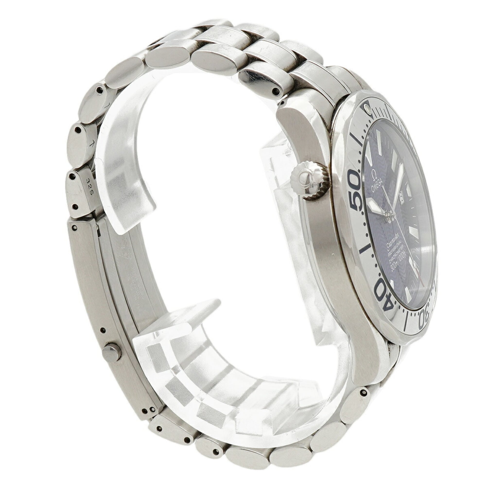 Omega Seamaster 2255.80 herenhorloge met blauwe wijzerplaat