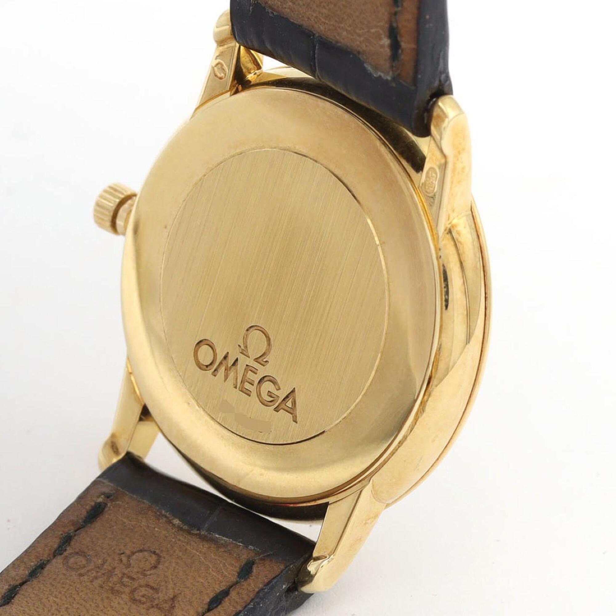 Omega De Ville YG CAL.1471 595.1050 Quartz Watch