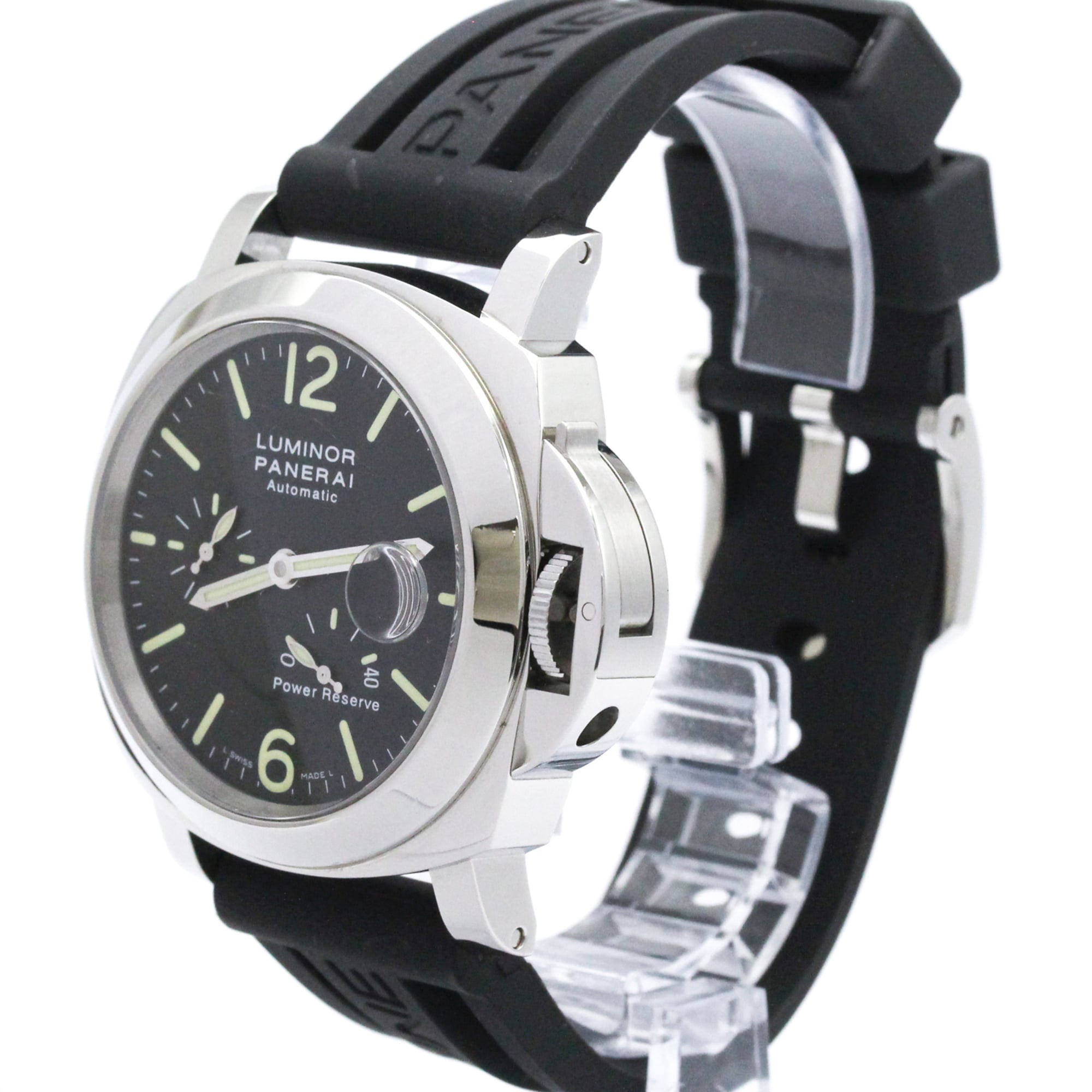 PANERAI Luminor Power Reserve Steel Automatic Watch PAM00090