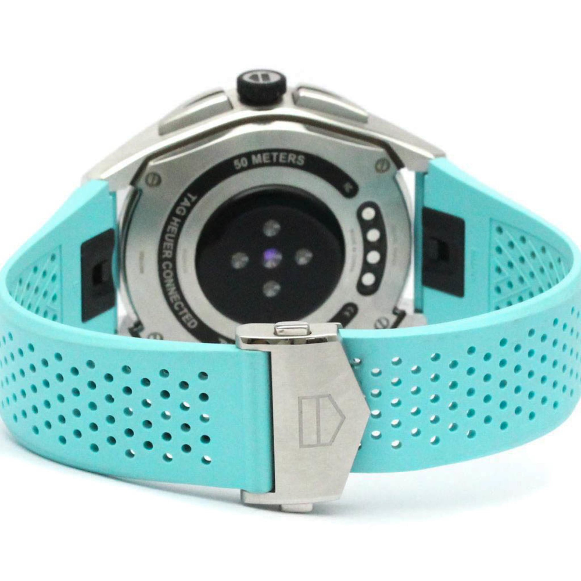 TAG Heuer Connected SBR8A10.BA0616 Digital Dial Stainless steel 45mm Watch