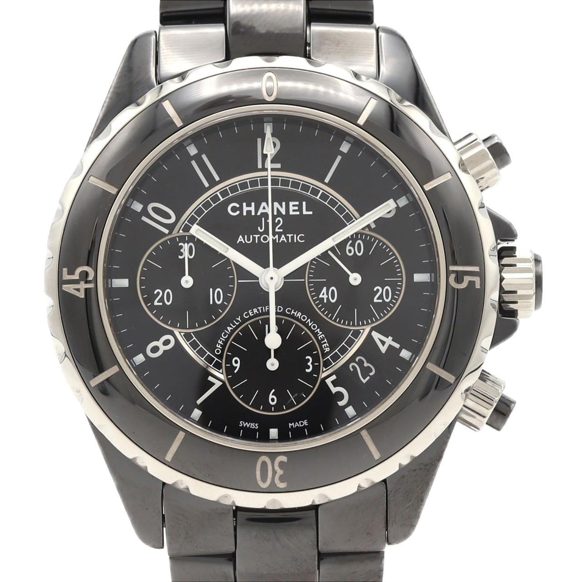Chanel J12 Chronograph Ceramic H0940 Automatic