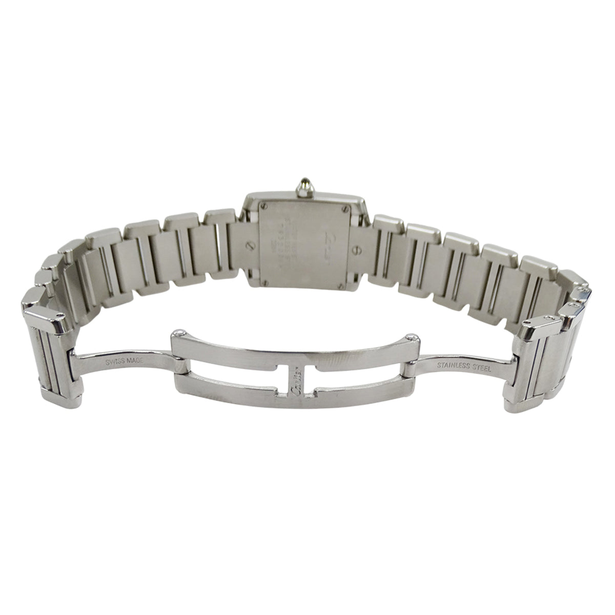 Cartier Tank Française SM W51008Q3 Ivory Dial 20mm Watch