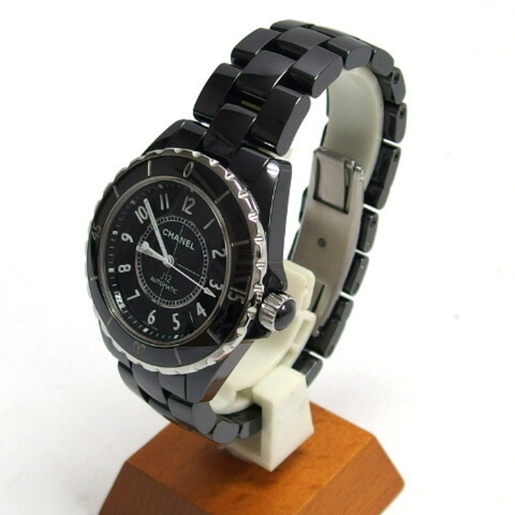 Chanel J12 H0685 Black Dial 38mm Watch