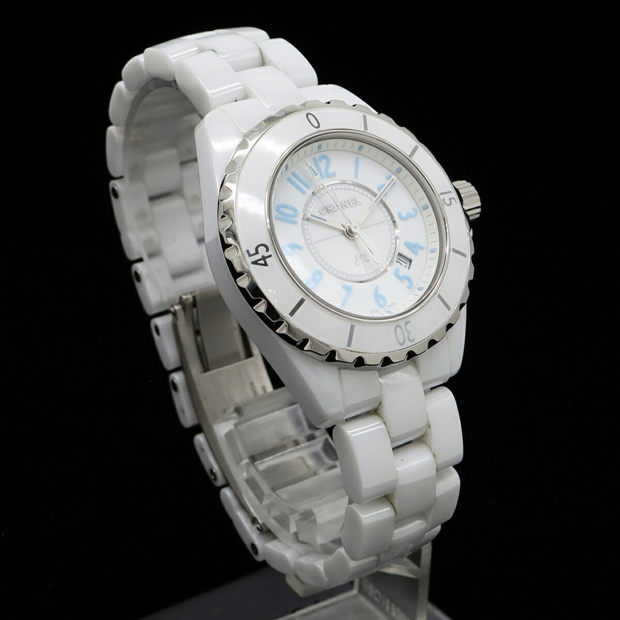 Chanel J12 H3826 White Dial 33mm Watch