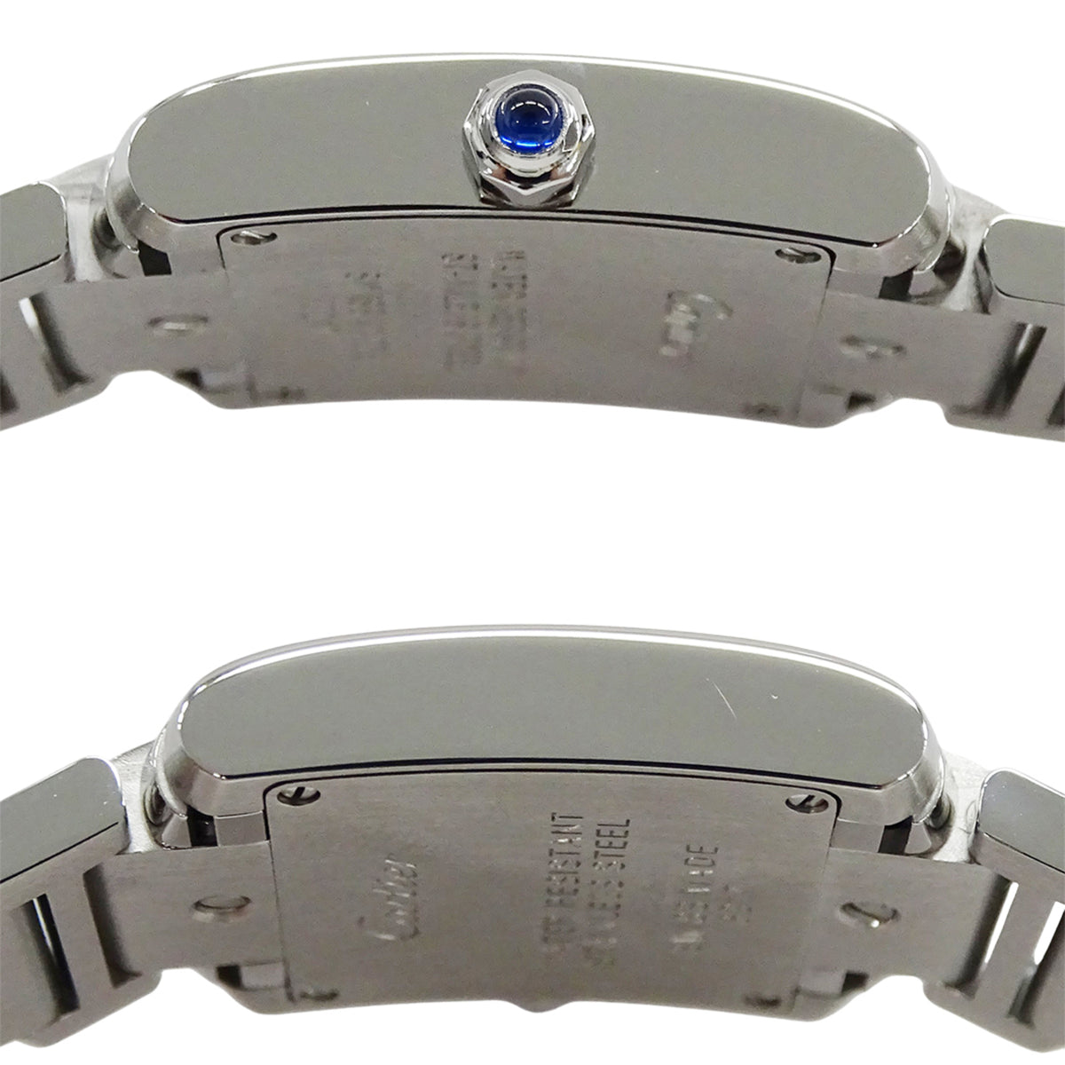 Cartier Tank Française SM W51008Q3 Elfenbein Zifferblatt 20 mm Uhr