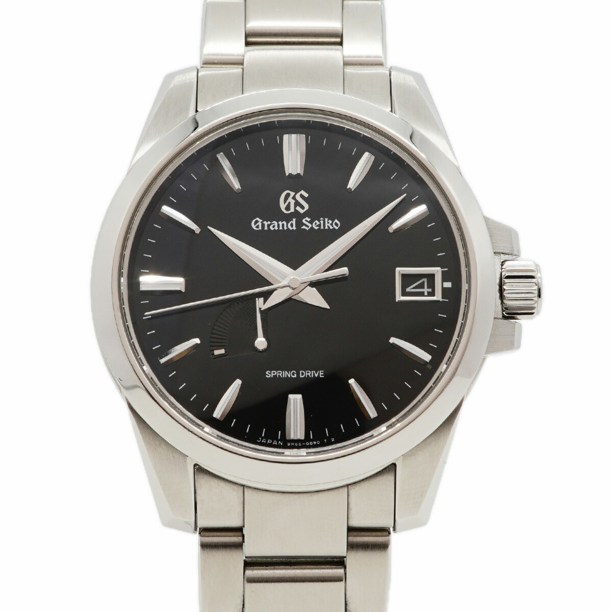 Seiko Grand SBGA227 9R65-0AG1 Black Dial Men's Watch