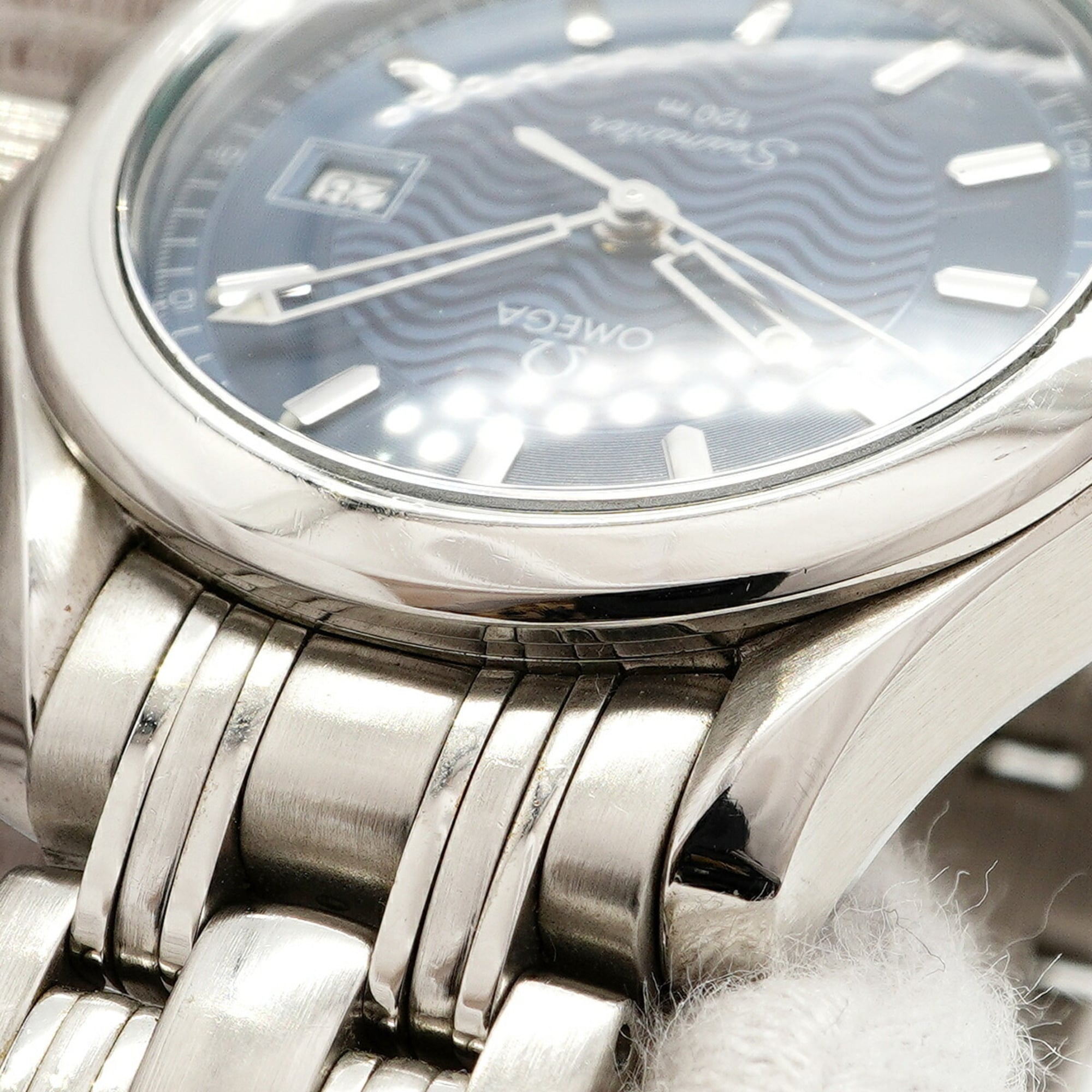 Montre pour femme Omega Seamaster 2571.81 à cadran bleu