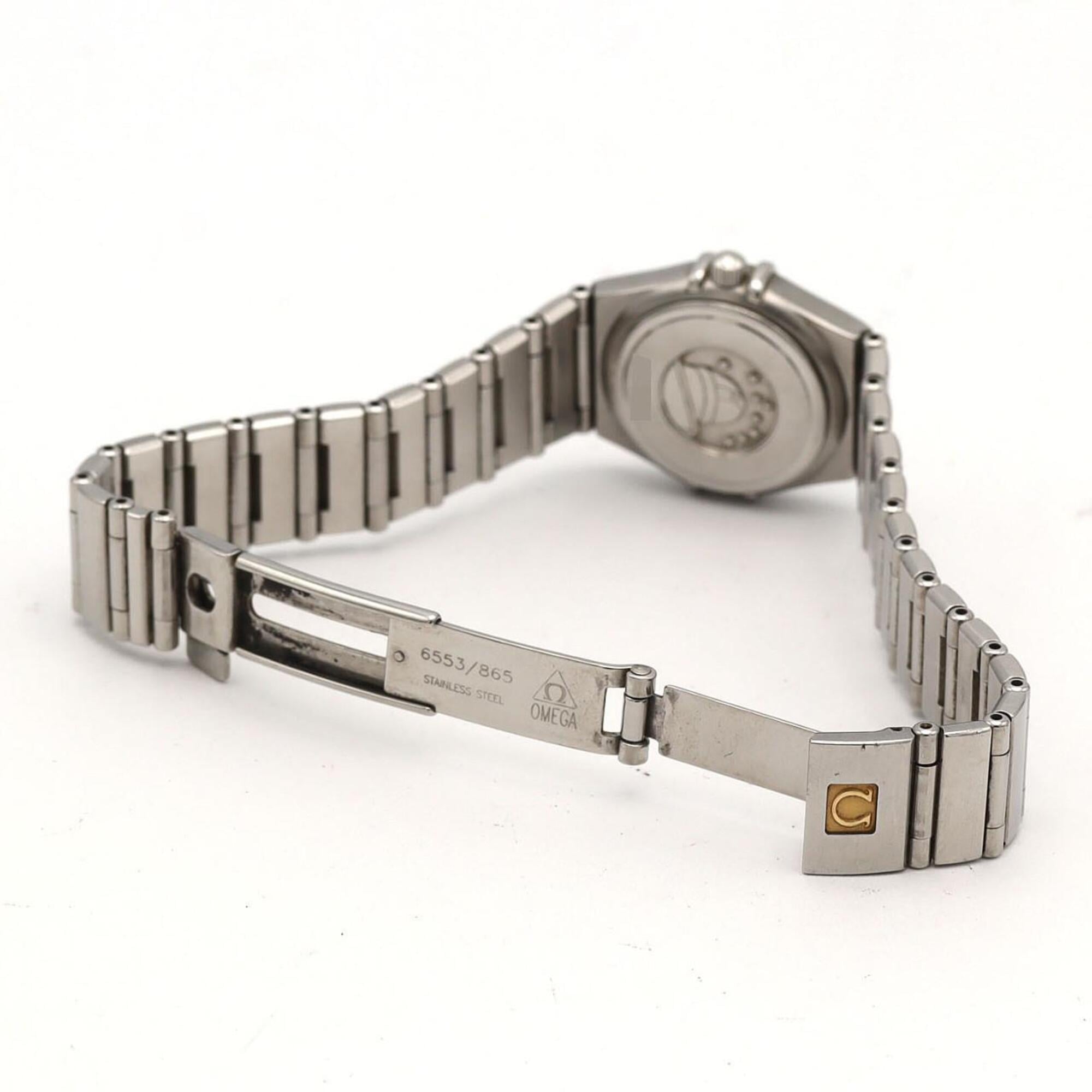 Montre Omega Constellation Mini 1562.4, cadran gris, 22 mm