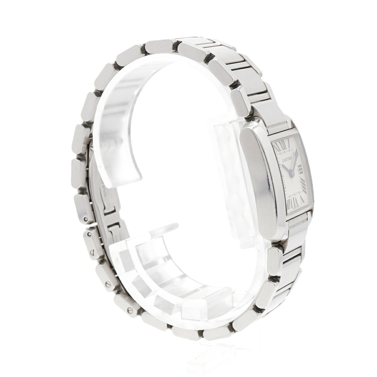 Cartier Tank Française SM W51008Q3 Ivory Dial 20mm Watch