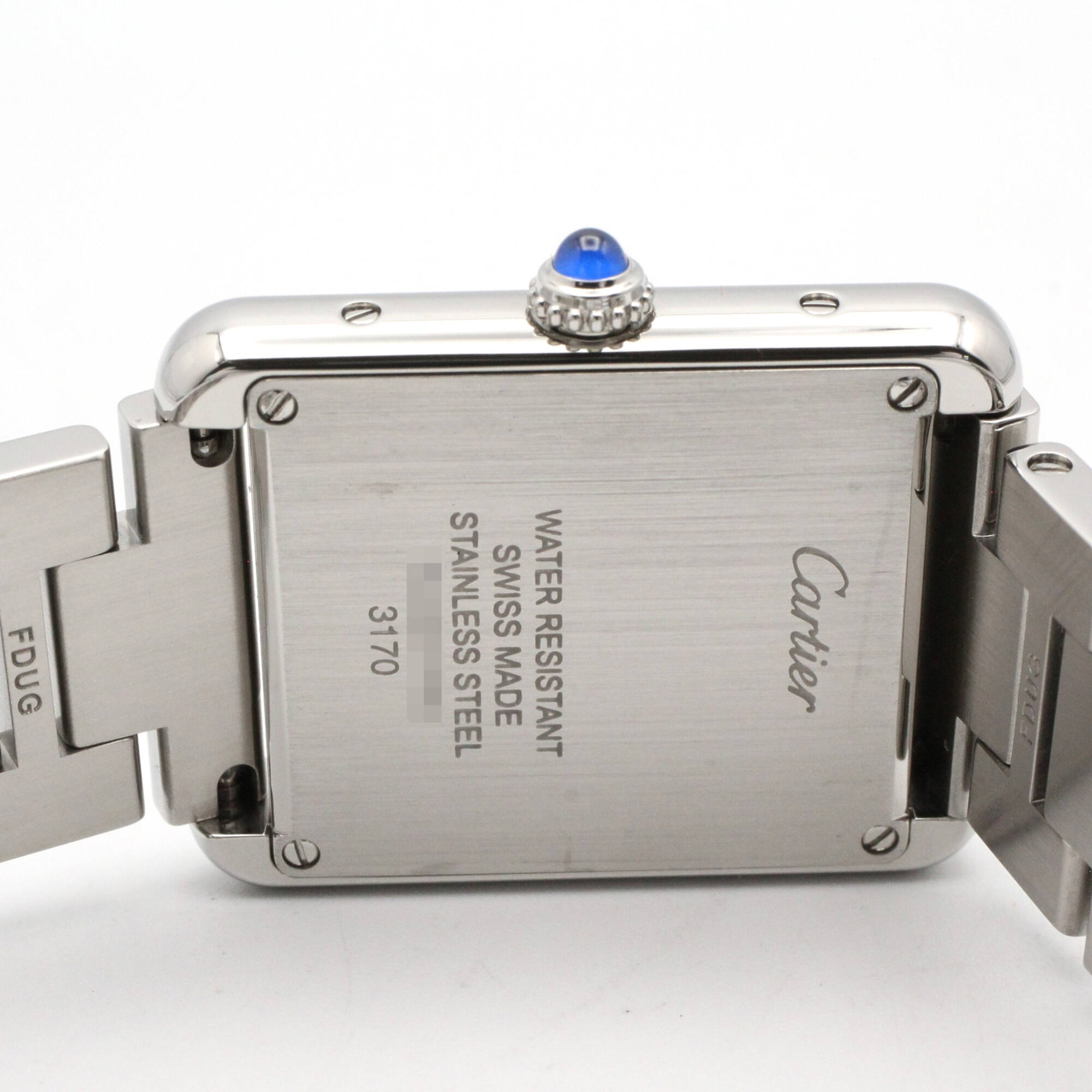 Cartier Tank W5200000 Pink Dial 24mm Watch