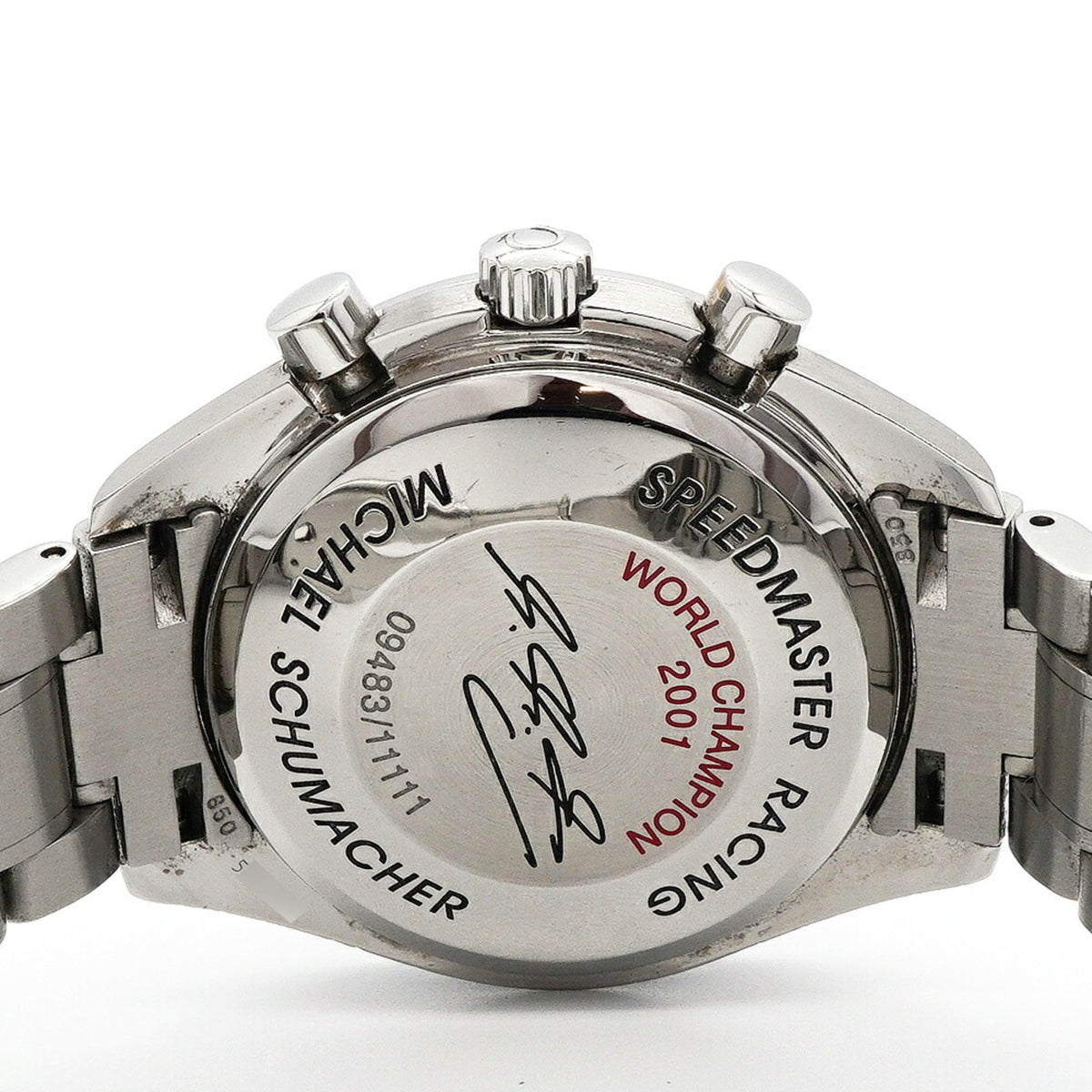 Omega Speedmaster Racing Michael Schumacher 3519.5 Schwarz Zifferblatt 39mm Uhr