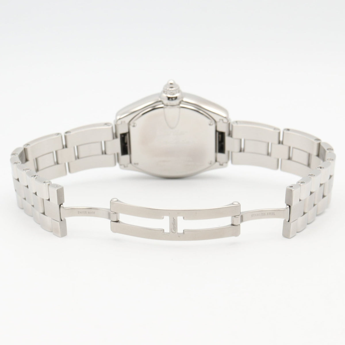 Cartier Roadster SM W62016V3 Silver Dial 31mm Watch