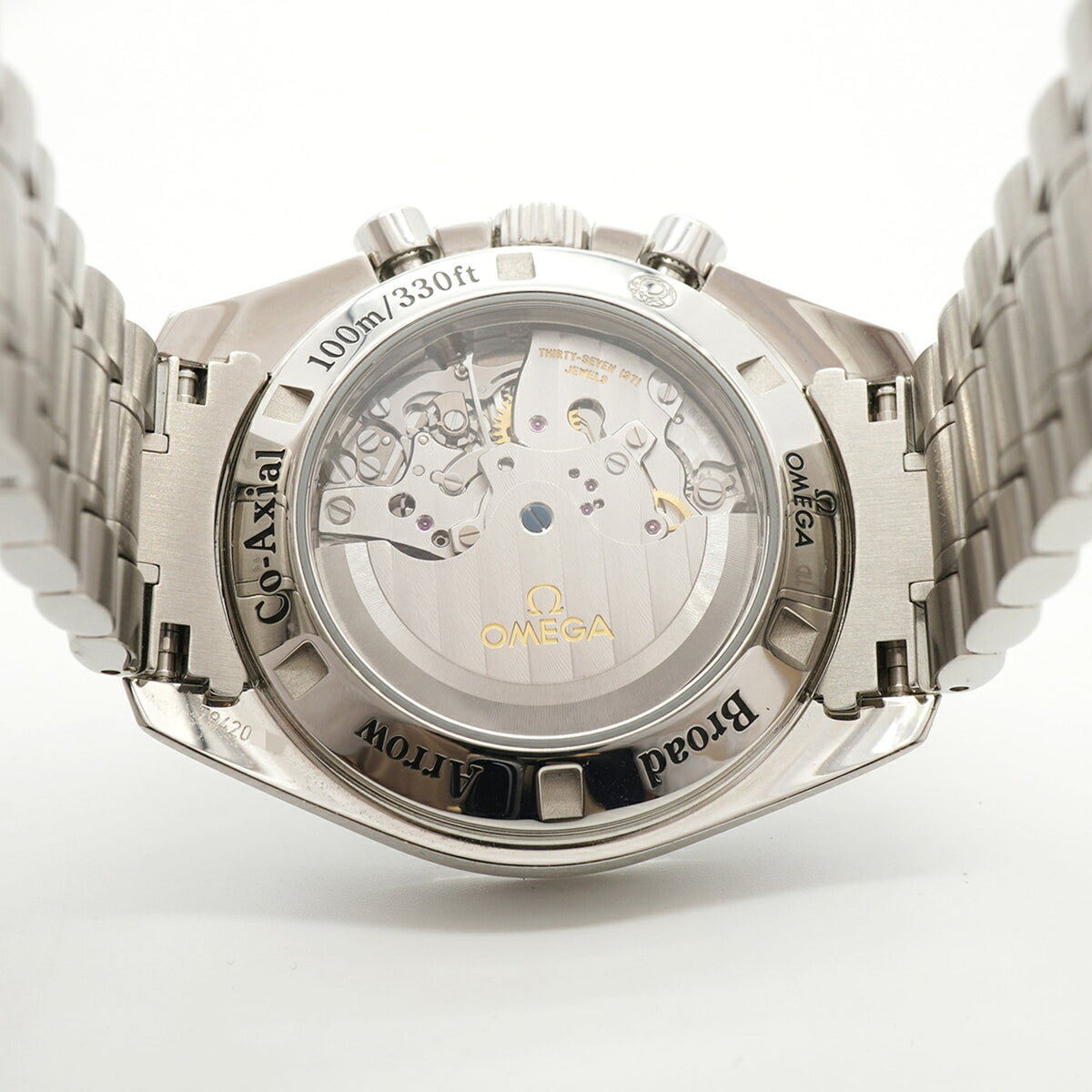 Omega Speedmaster Broad Arrow 321.10.42.50.01.001 Black Dial 42mm Watch