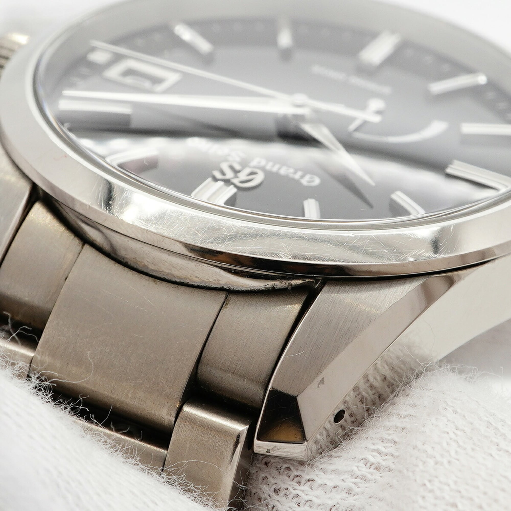 Seiko Grand Spring Drive SBGA349 9R65-0CJ0 Black Dial