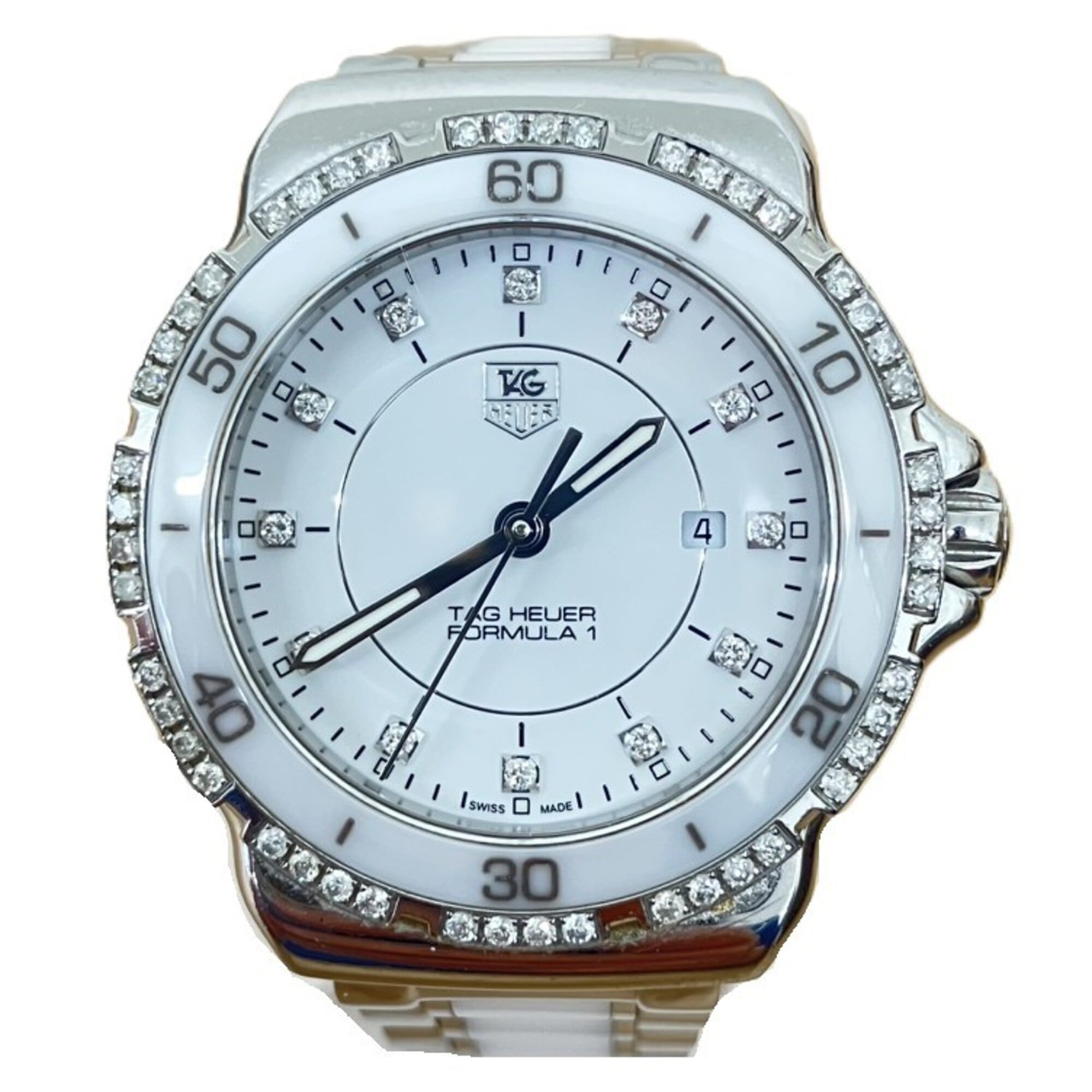 TAG Heuer WAH1313 Formula 1 Ladies' Watch with Diamond Bezel