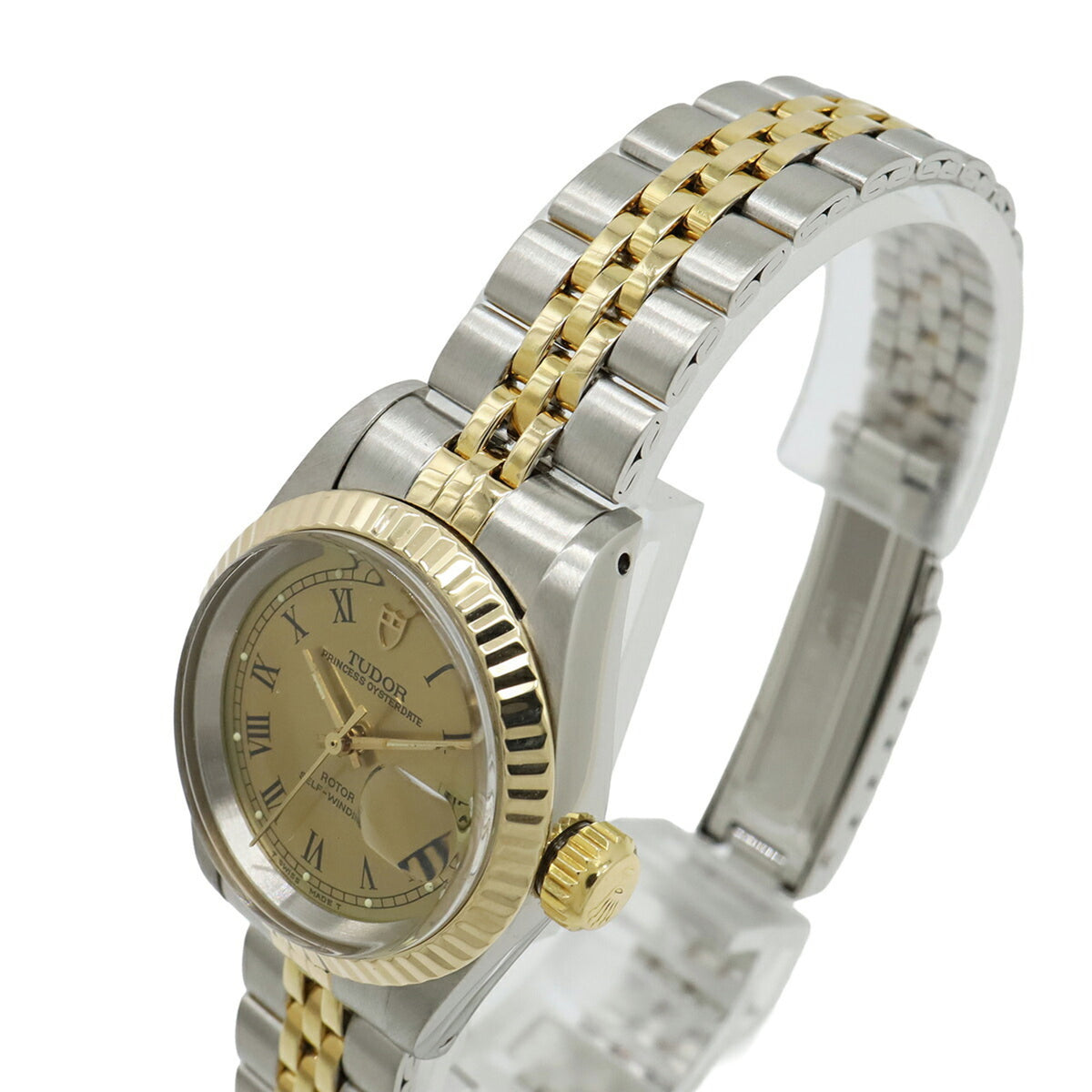 Montre Tudor Princess Oysterdate Champagne avec cadran de 25 mm