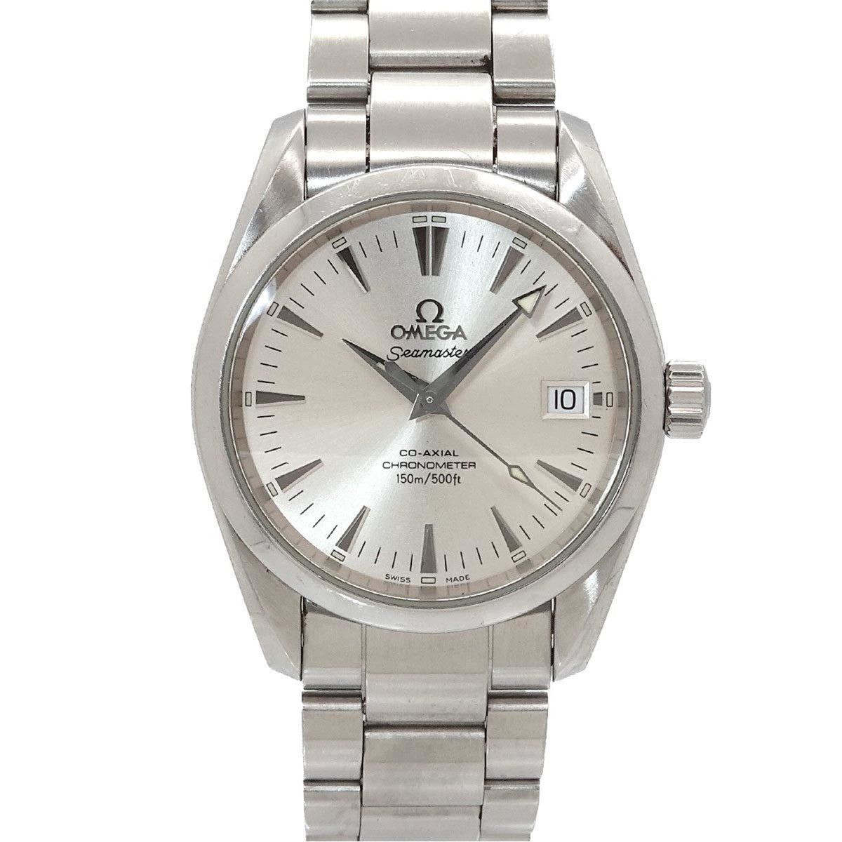 Omega Seamaster Aqua Terra Co-Axial 2504 met zilveren wijzerplaat, 36 mm