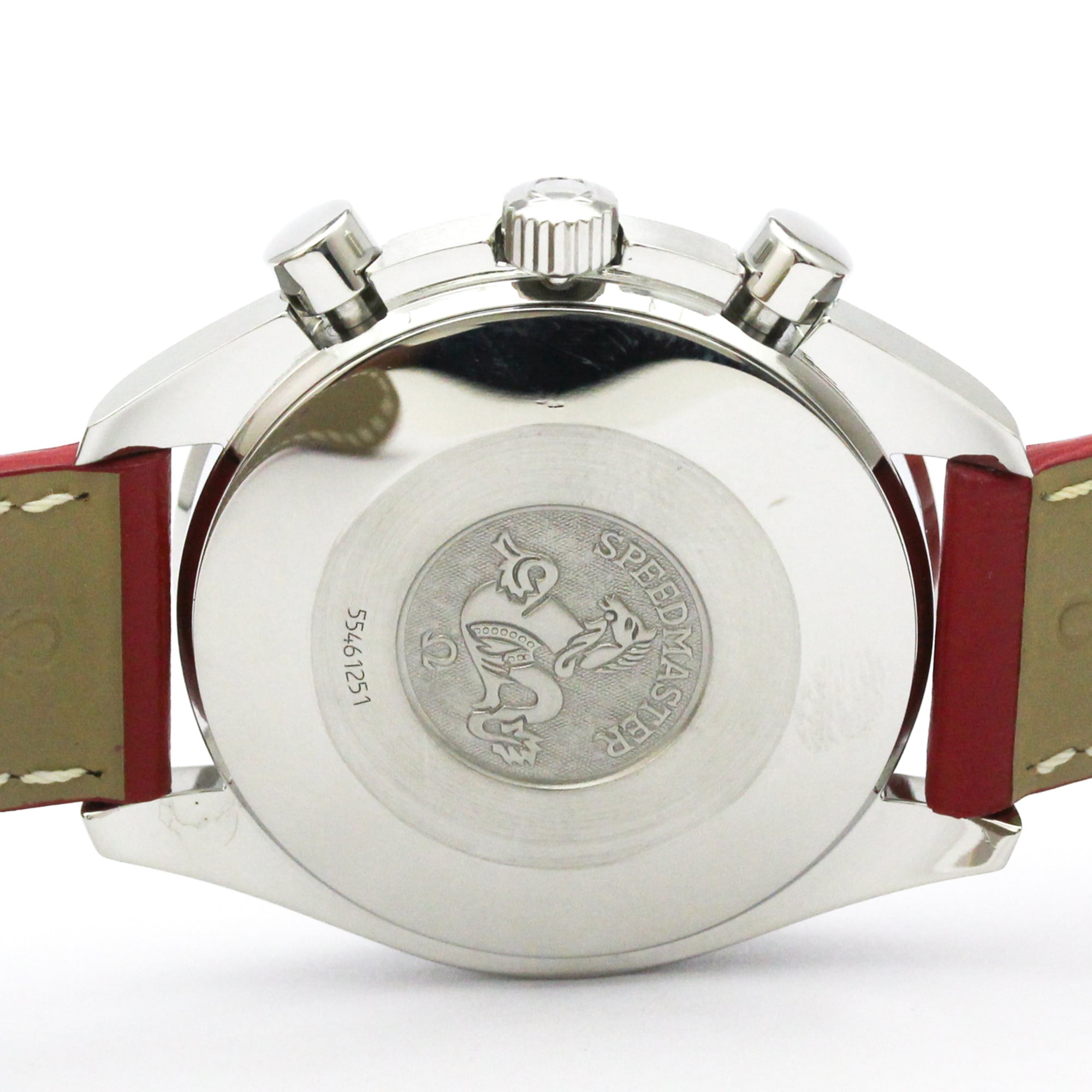 Omega Speedmaster 3810.61 Red Dial 39mm Watch