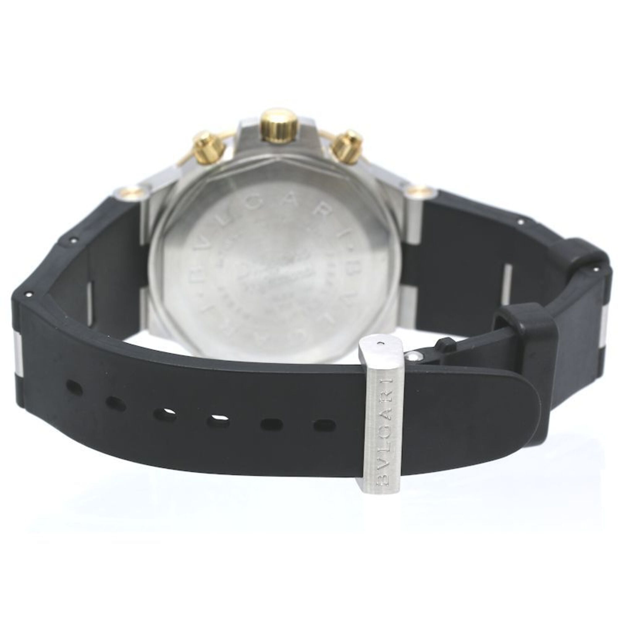 Bulgari Diagono GMT40C5SGVD GMT40SG Grey Dial 40mm Watch