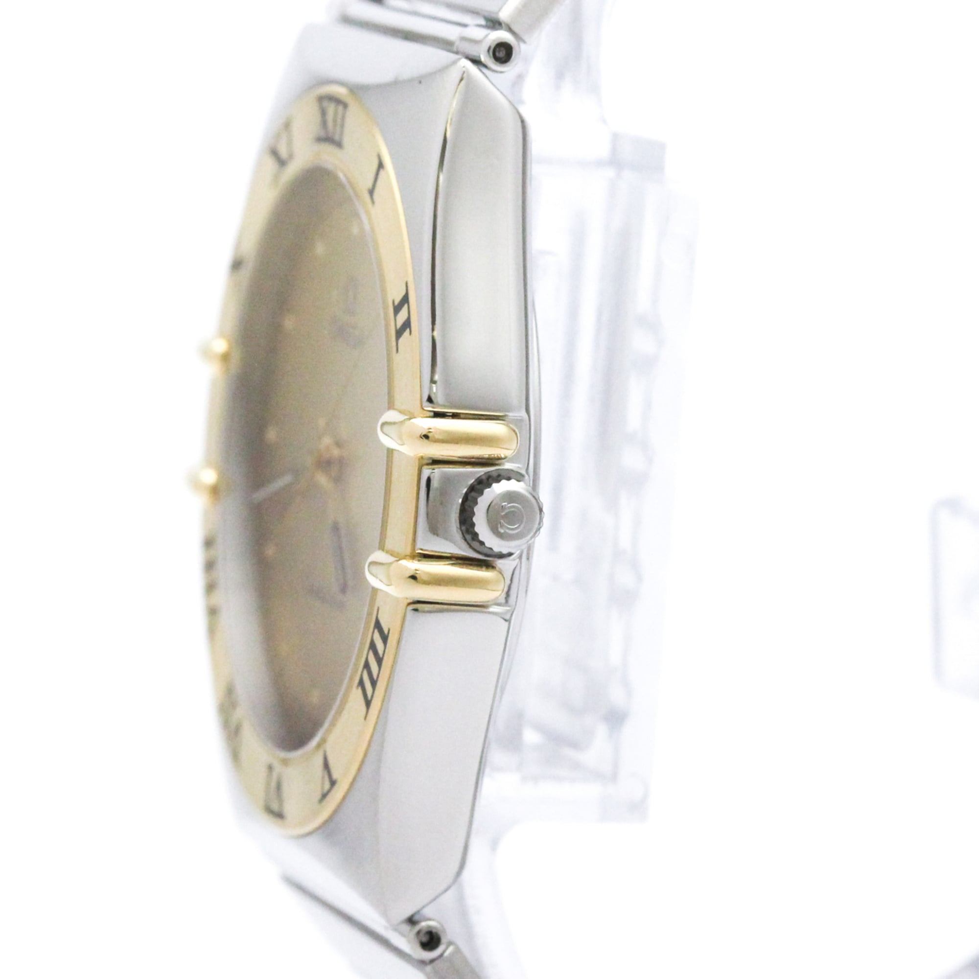 Omega Constellation 3.961.080 Gold Dial 33mm Watch