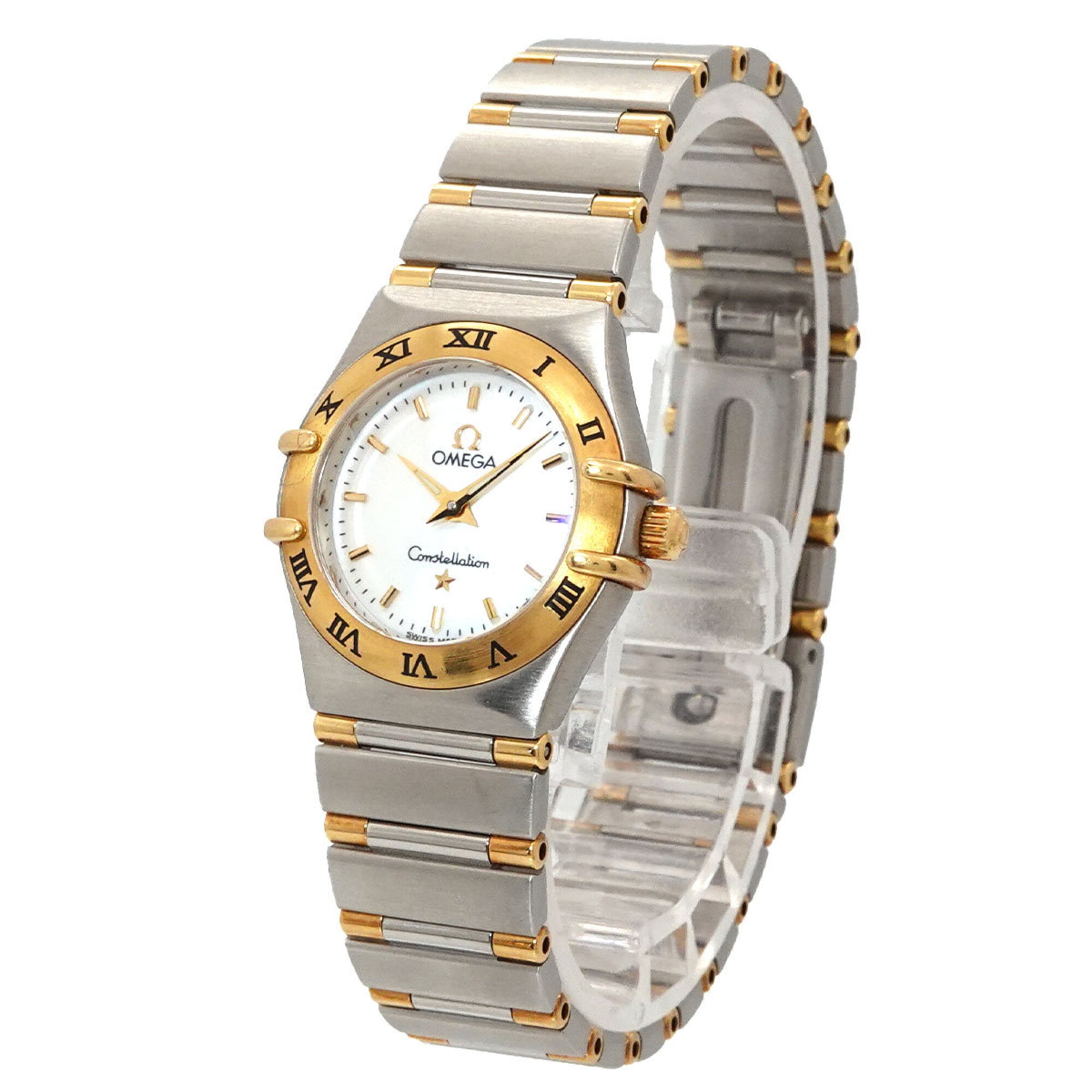 Omega Constellation Mini Combination 1362 70 White shell Dial 22mm Watch