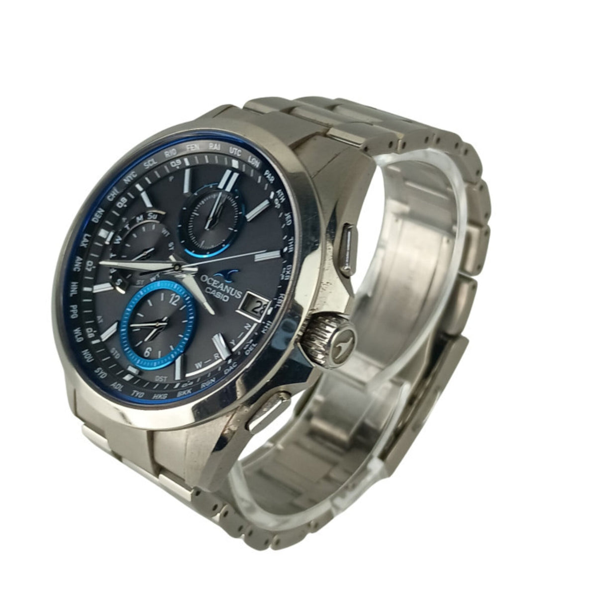 Casio OCEANUS Classic Line OCW-T2600-1AJF Schwarz Zifferblatt 42 mm Uhr