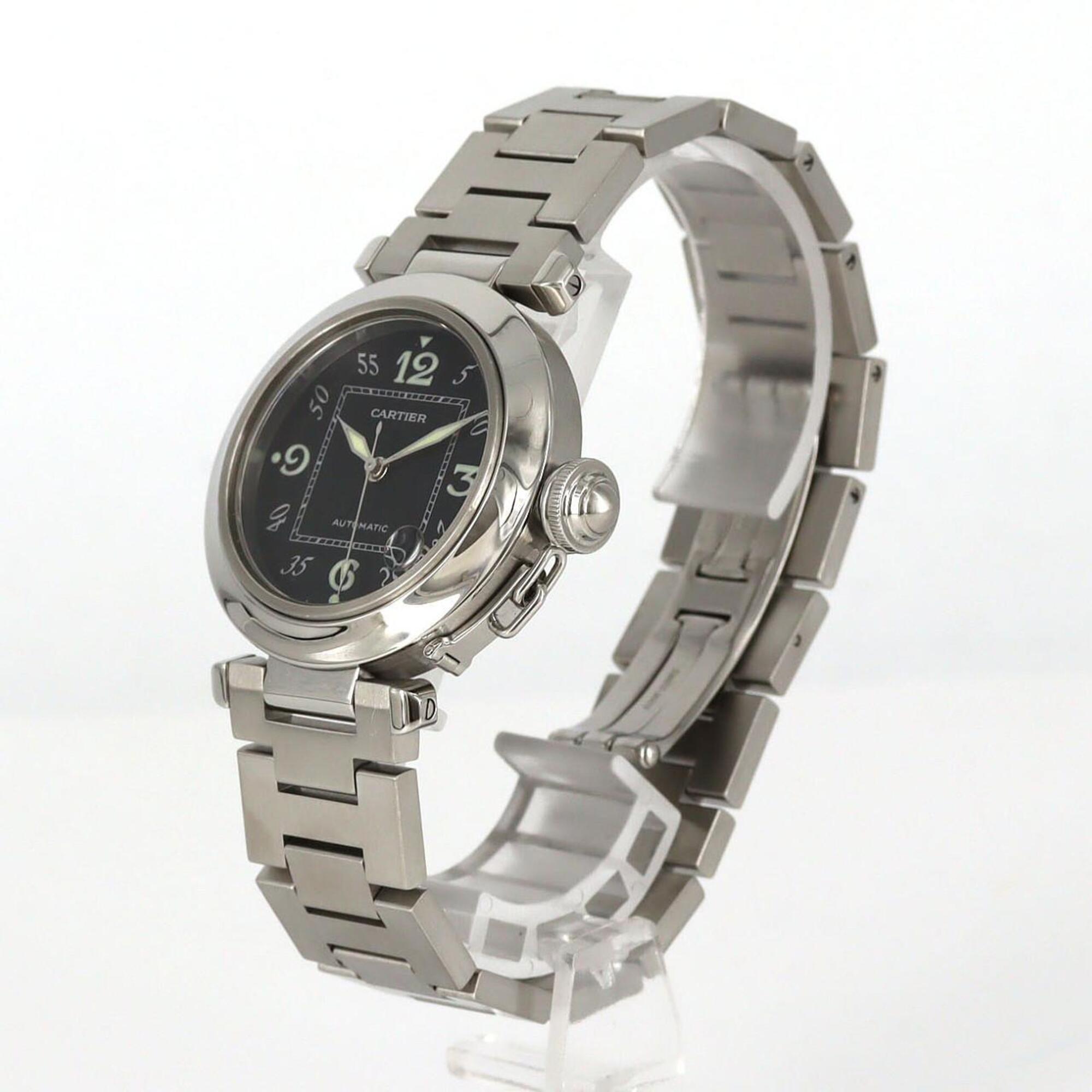 Cartier Pasha C W31043M7 Stainless Steel Automatic Watch