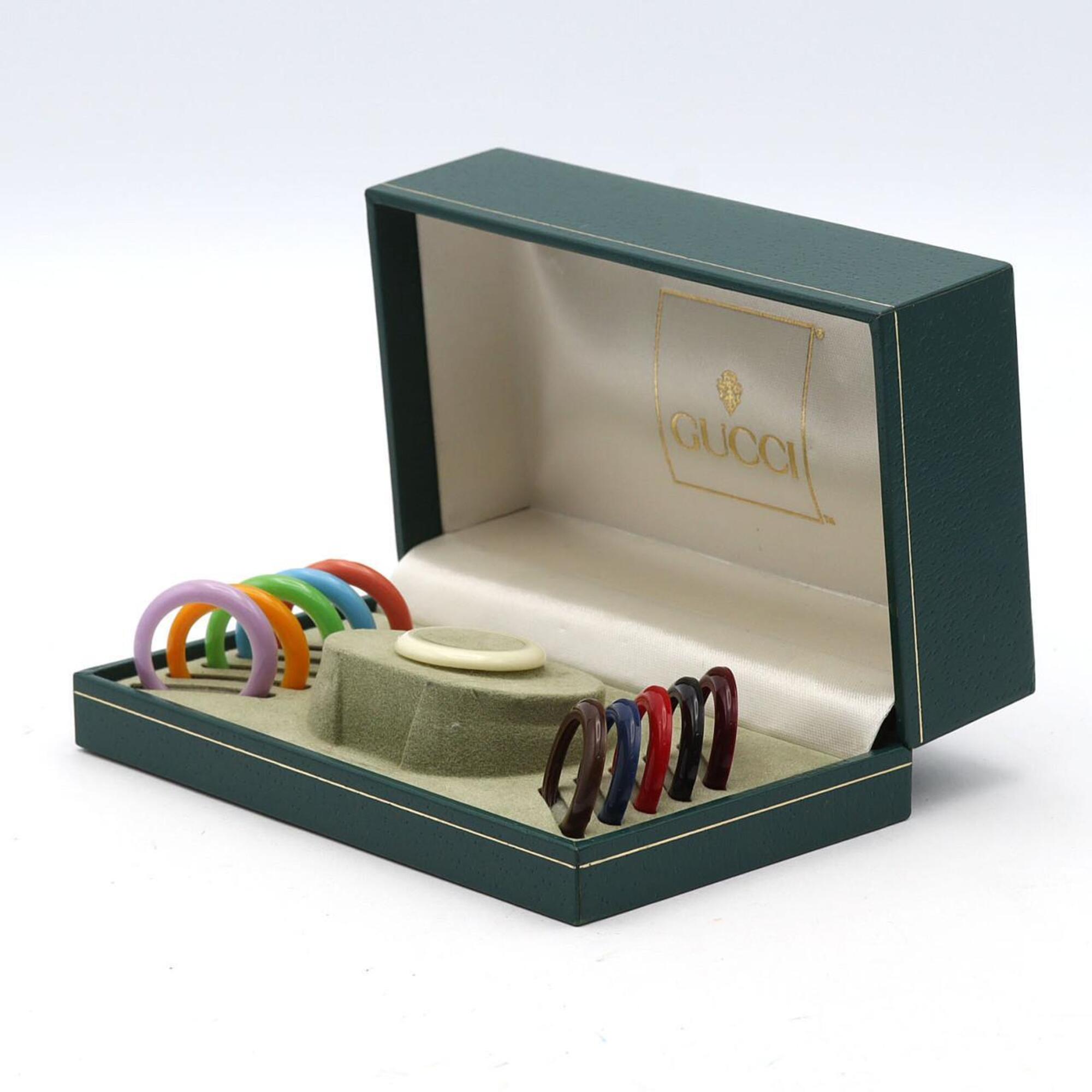 Gucci Change Ring GP Medium Size 11 12.2 Quartz Watch
