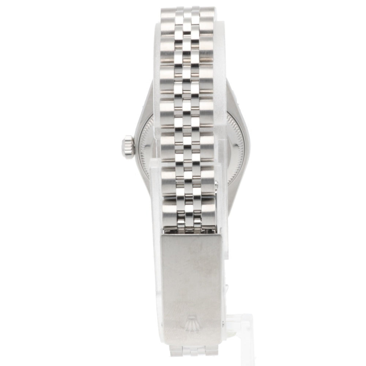 Rolex Datum Oyster Perpetual 79240 Silber Zifferblatt 26 mm Uhr
