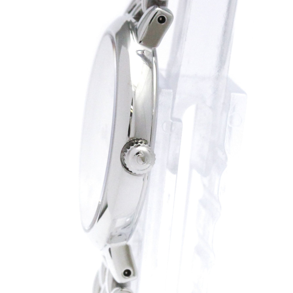 Omega De Ville 7560.31 Silber Zifferblatt 23 mm Uhr