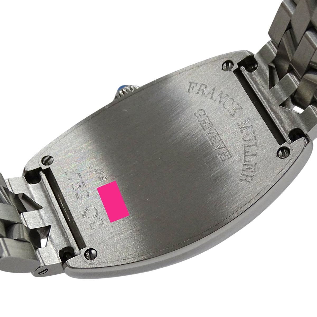 Franck Muller Tonneau Curvex 1752QZ Silver Dial 25mm Watch