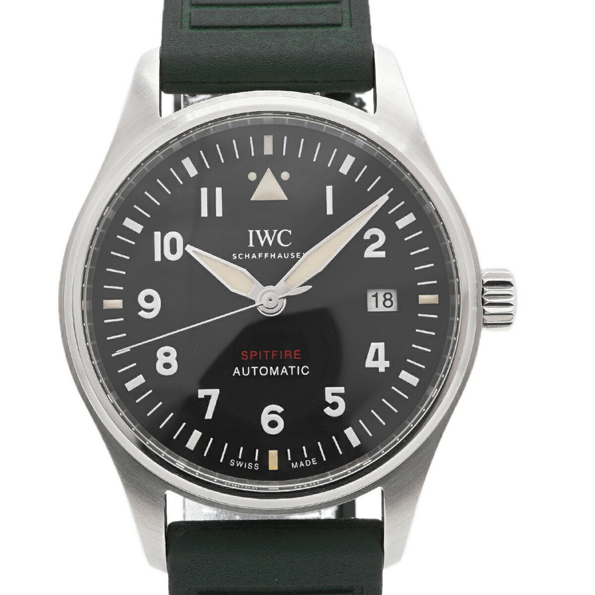 Montre IWC Schaffhausen Pilot's IW326801 Noir Cadran 38 mm