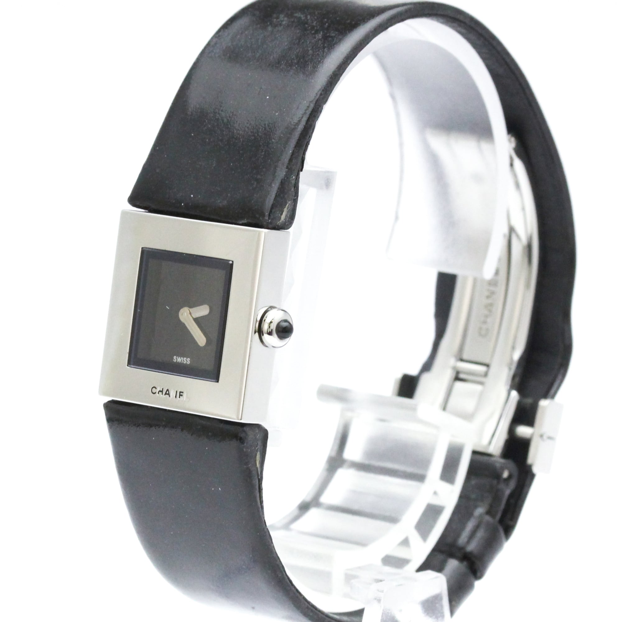 Chanel Matelasse H0116 Schwarz Zifferblatt 19 mm Uhr
