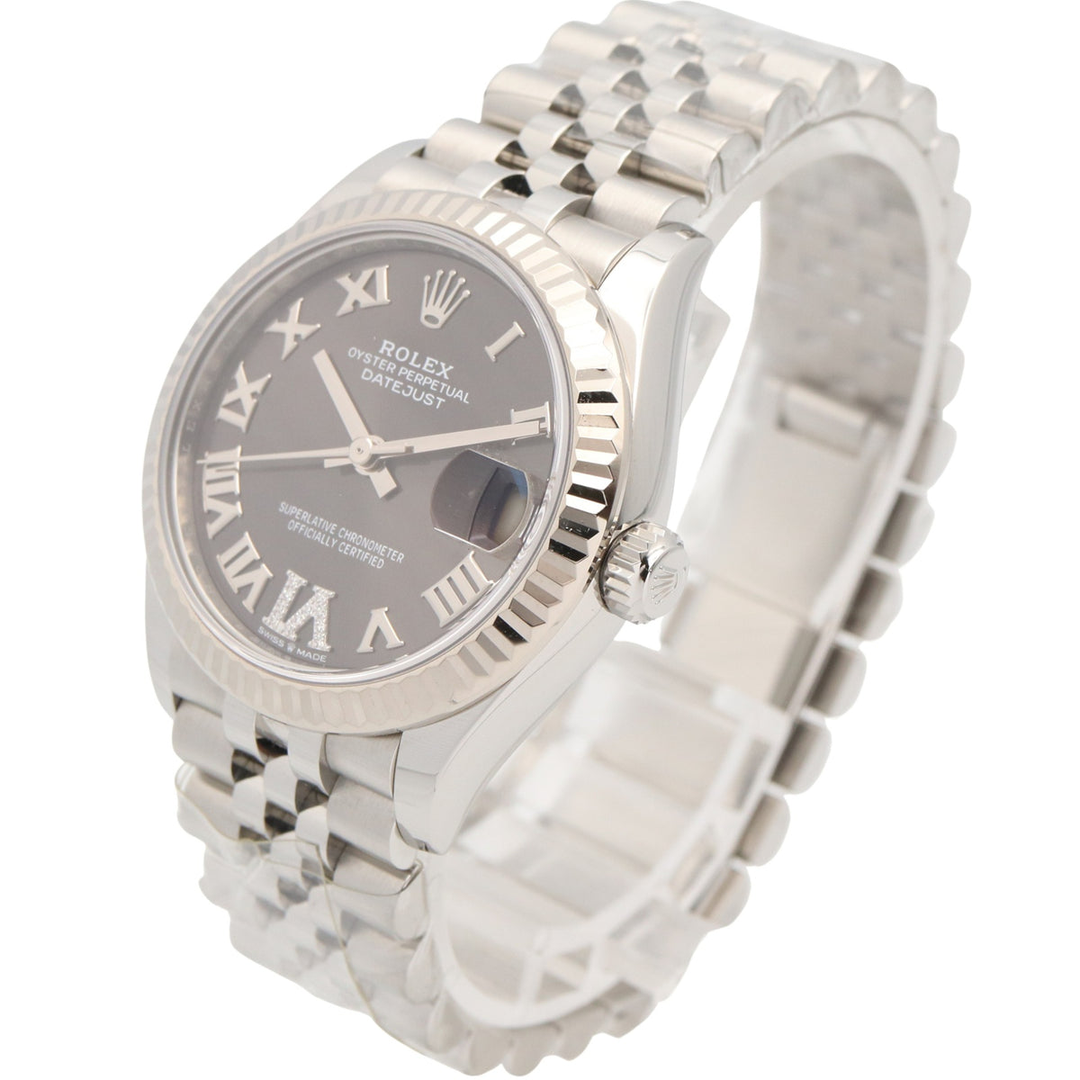 Rolex Datejust VI Diamond 278274 Dark gray Dial 31mm Watch