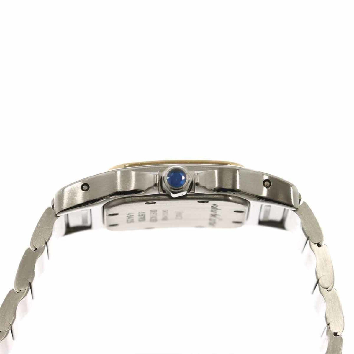 Cartier Santos Galbee SM W20012C4 Elfenbein Zifferblatt 23 mm Uhr